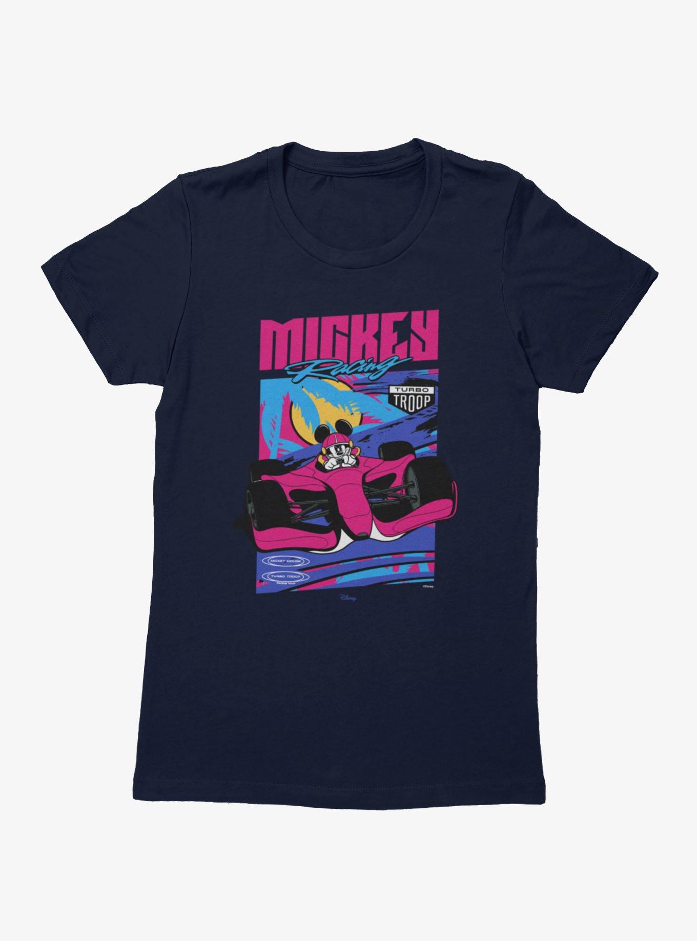 Disney Mickey Mouse Turbo Troop Racing Womens T-Shirt, , hi-res view 1