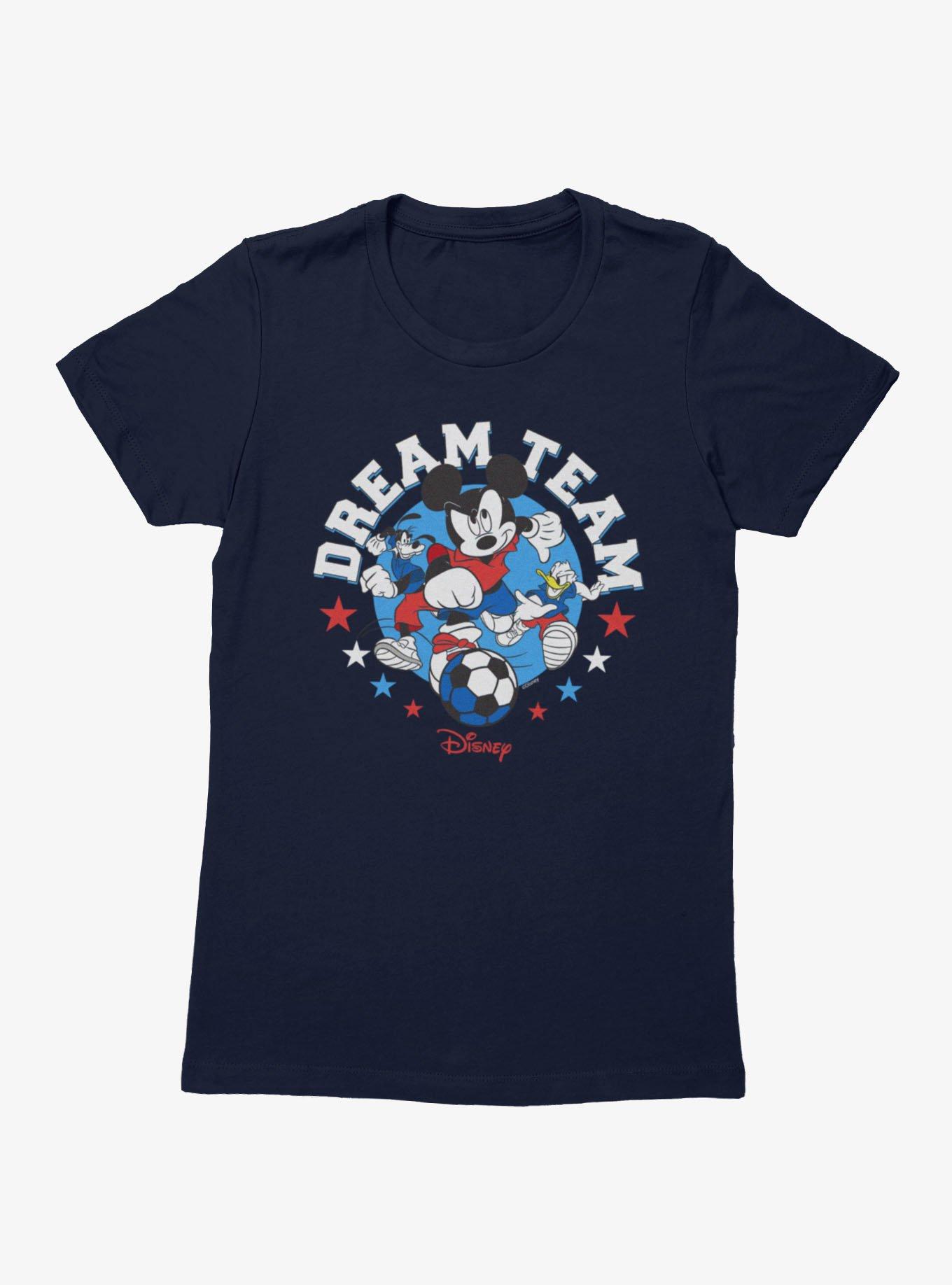 Disney Mickey And Friends Dream Team Soccer Womens T-Shirt