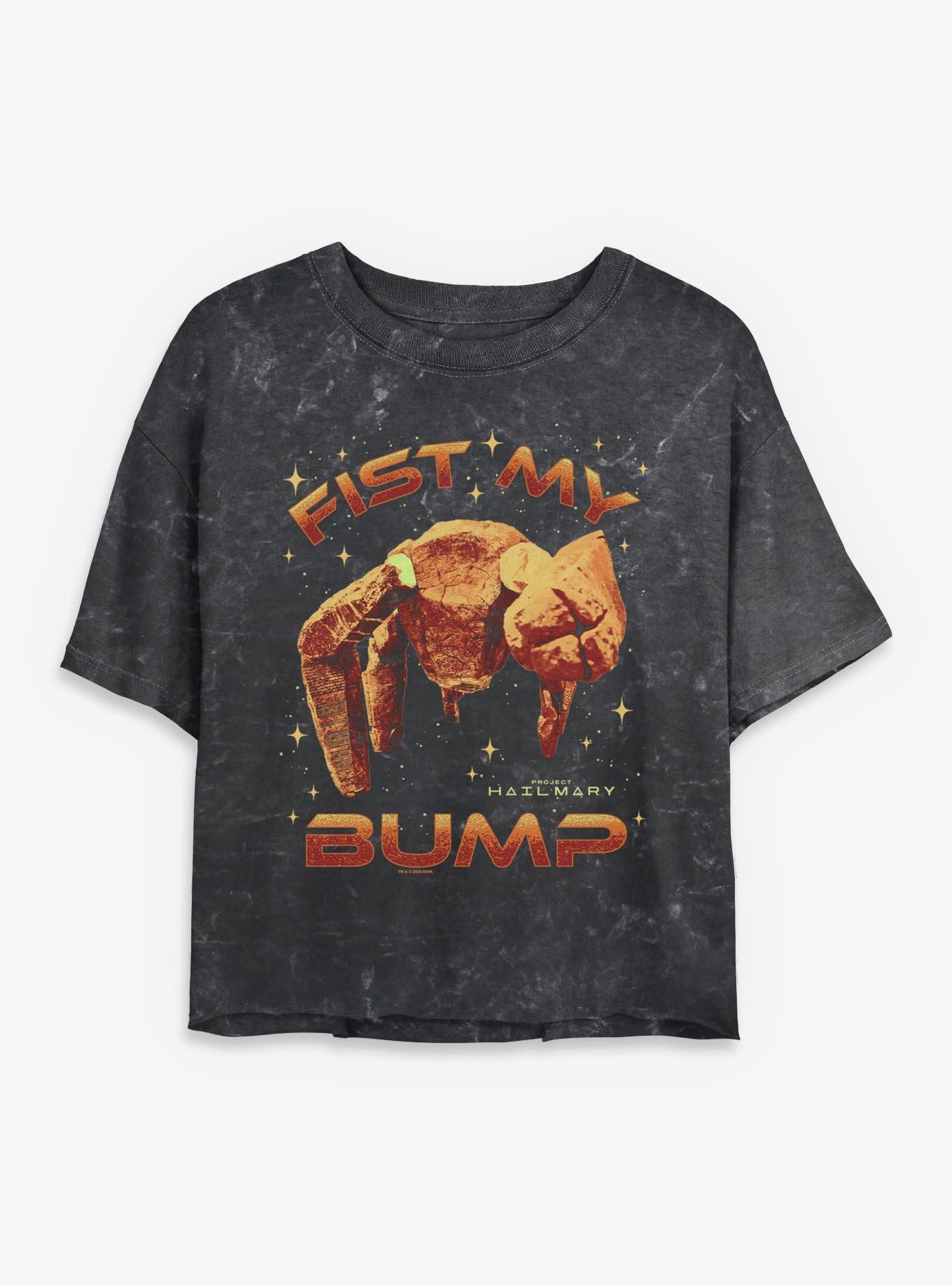 Project Hail Mary Bump Fister Girls Mineral Wash Crop T-Shirt, , hi-res