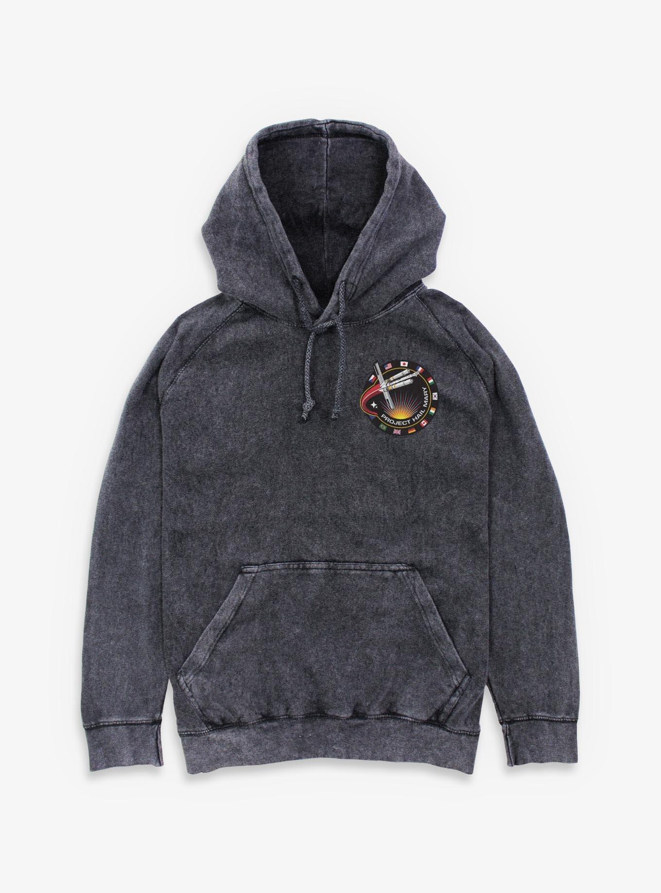 Project Hail Mary Project Patch Mineral Wash Hoodie, , hi-res