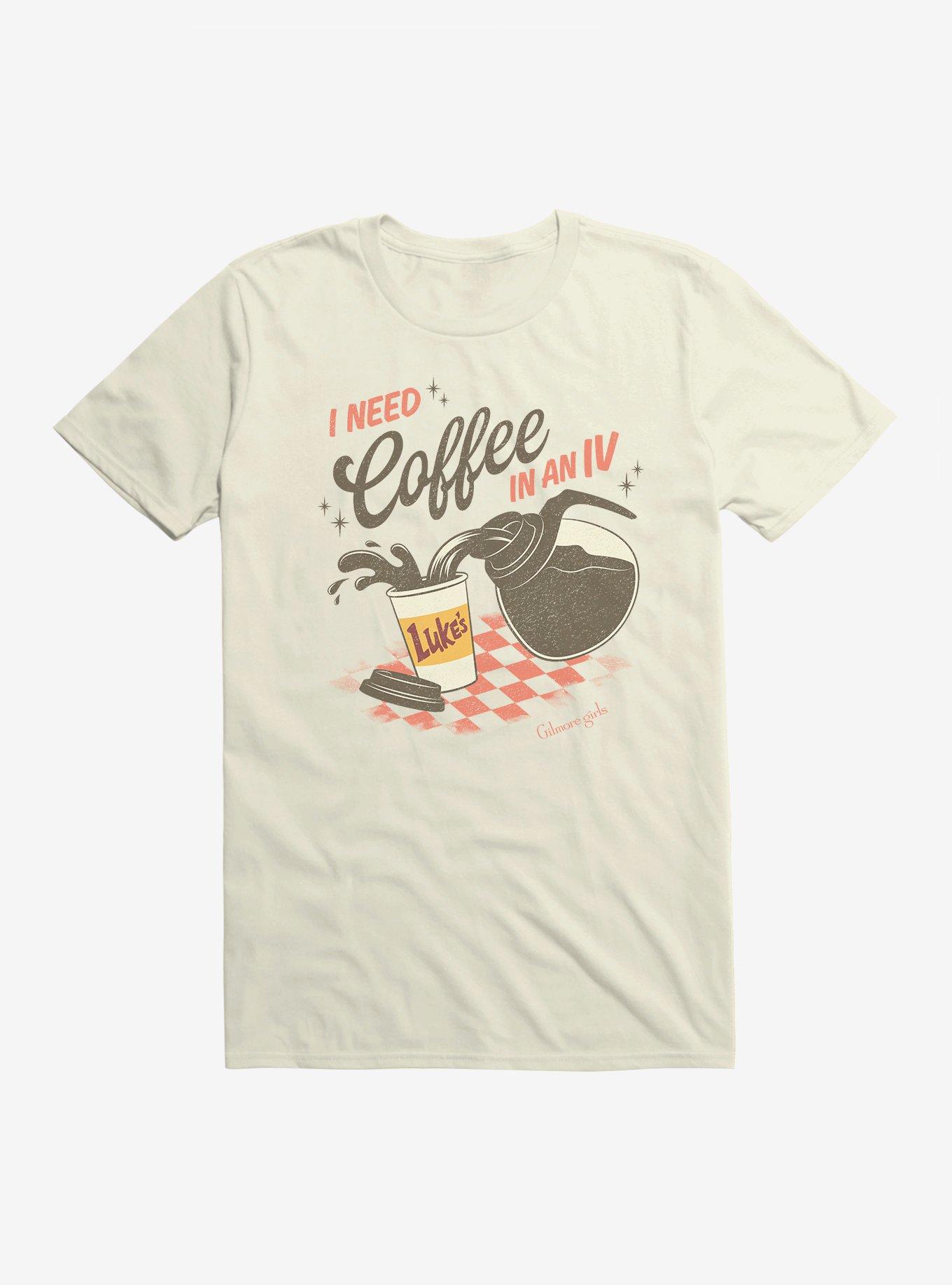 Gilmore Girls I Need Coffee In An IV T-Shirt, , hi-res