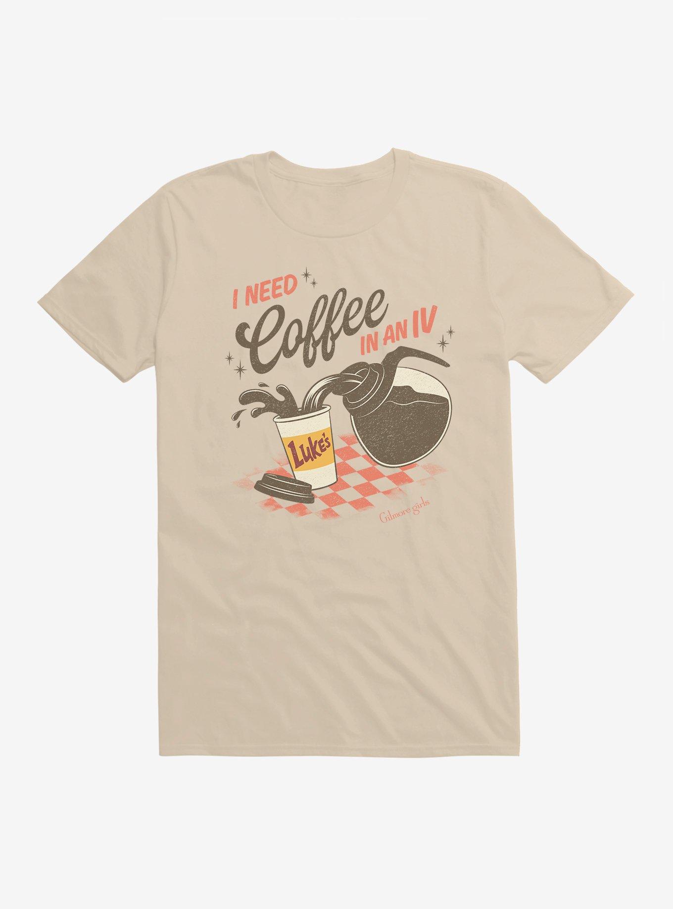 Gilmore Girls I Need Coffee In An IV T-Shirt, , hi-res