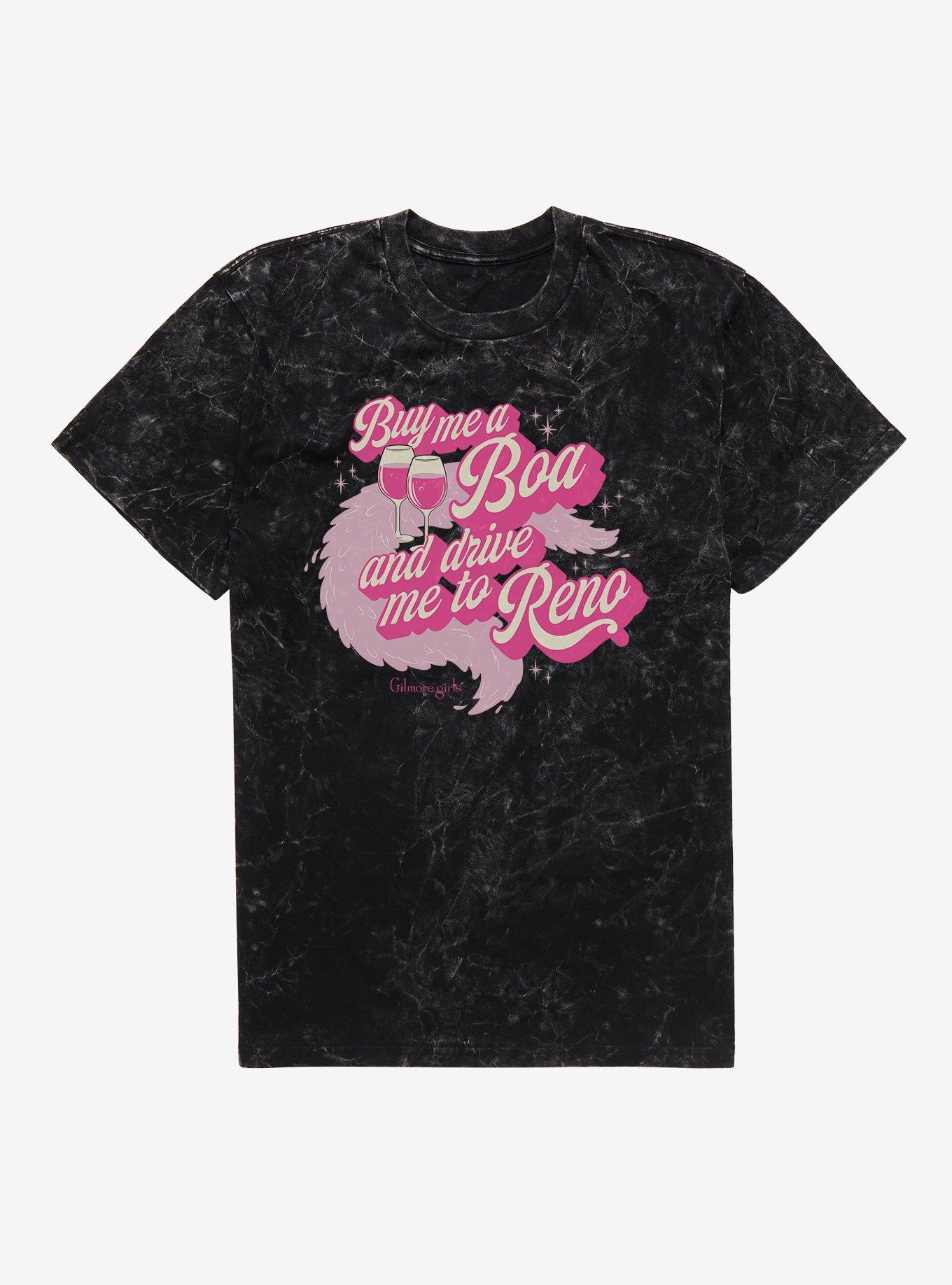 Gilmore Girls Buy Me A Boa And Drive Me To Reno Mineral Wash T-Shirt, , hi-res