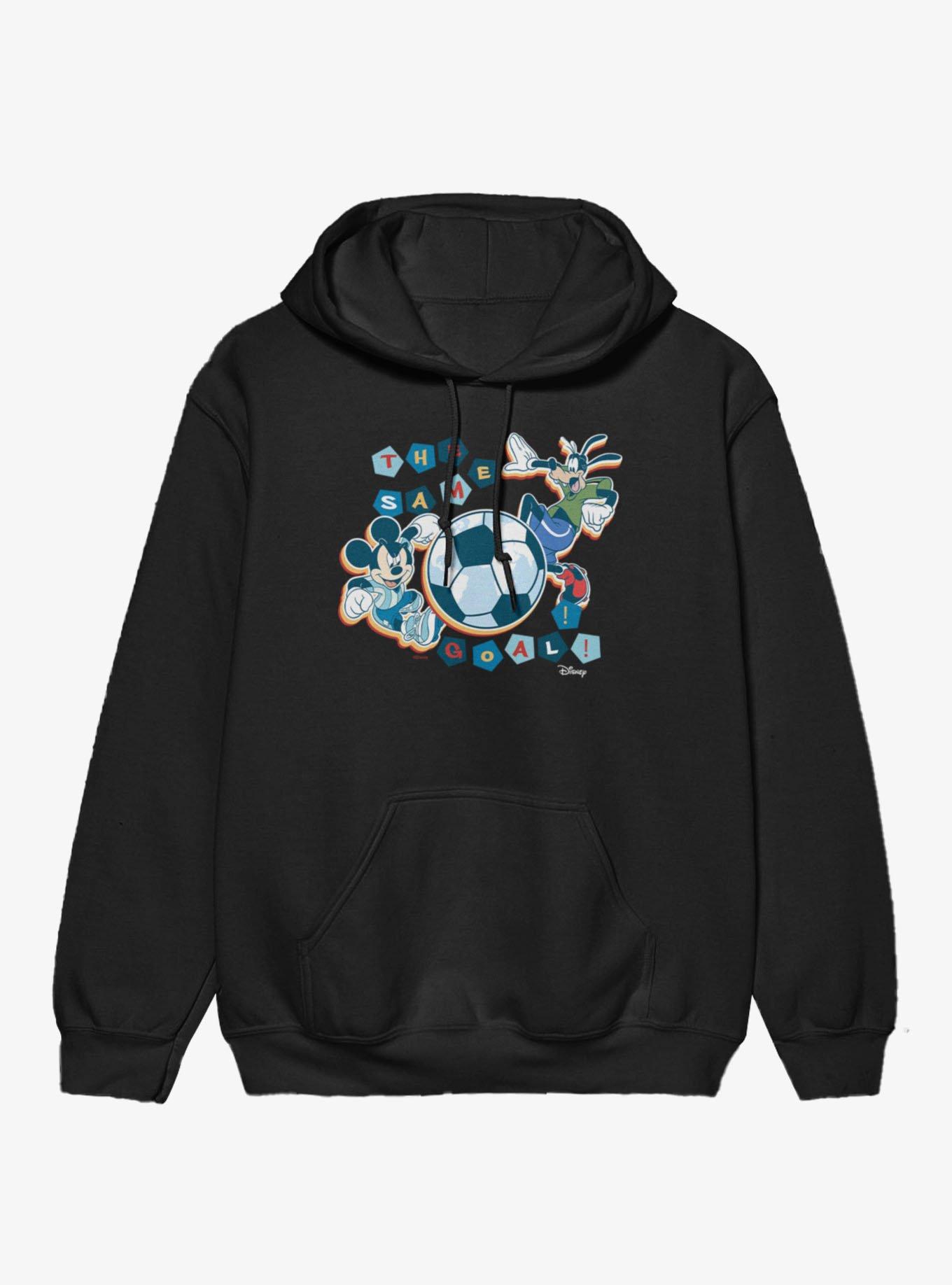 Disney Mickey And Friends Same Goal Soccer Hoodie, , hi-res