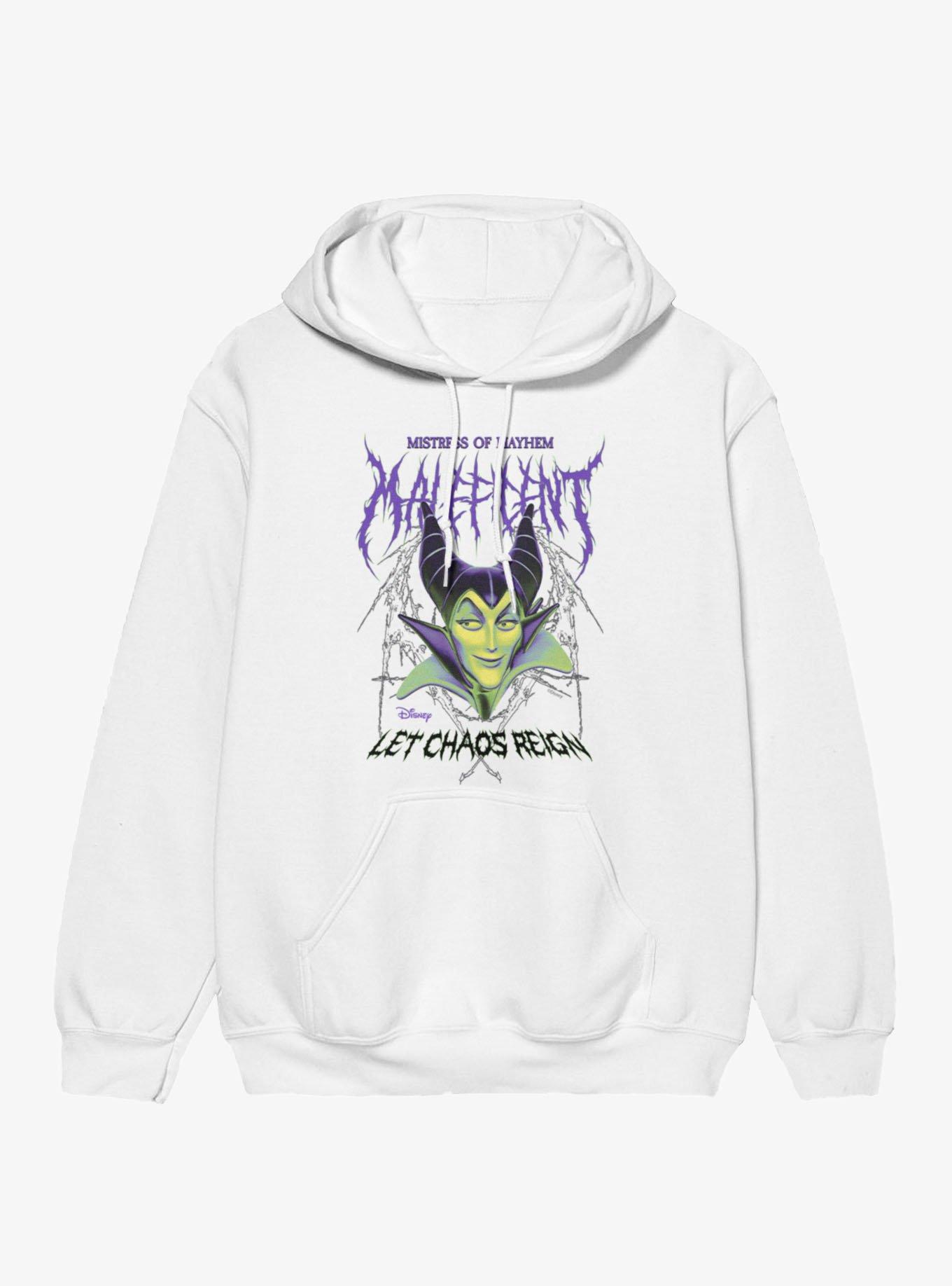 Disney Villains Maleficent Mistress Of Metal Mayhem Hoodie