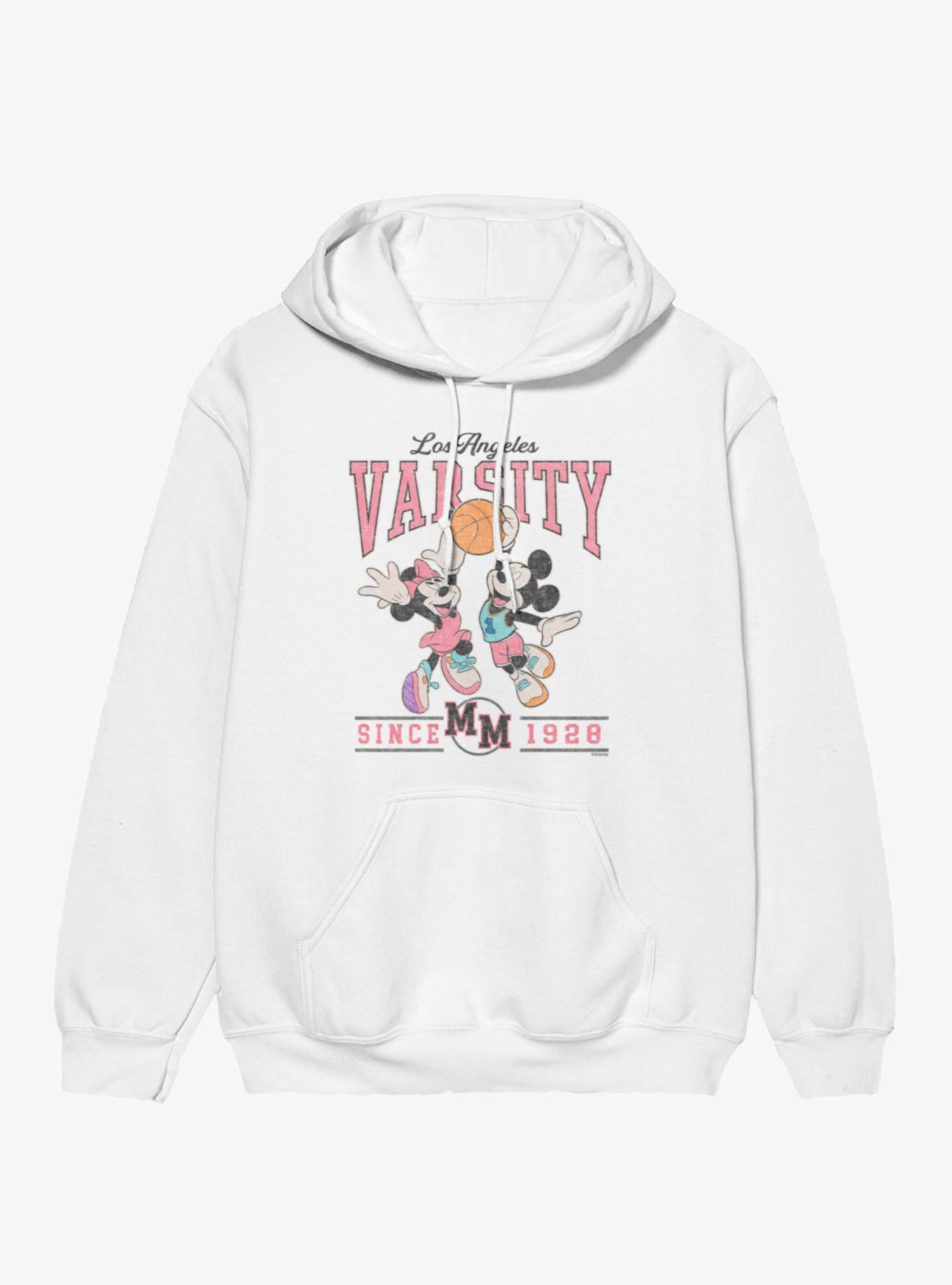 Disney Mickey And Friends Los Angeles Varsity Basketball Hoodie, , hi-res