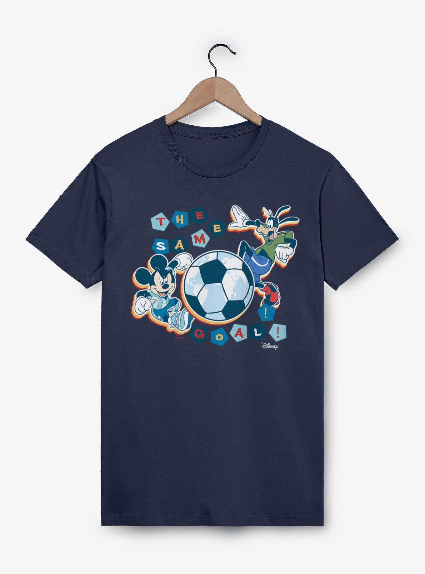 Disney Mickey And Friends Same Goal Soccer T-Shirt, , hi-res