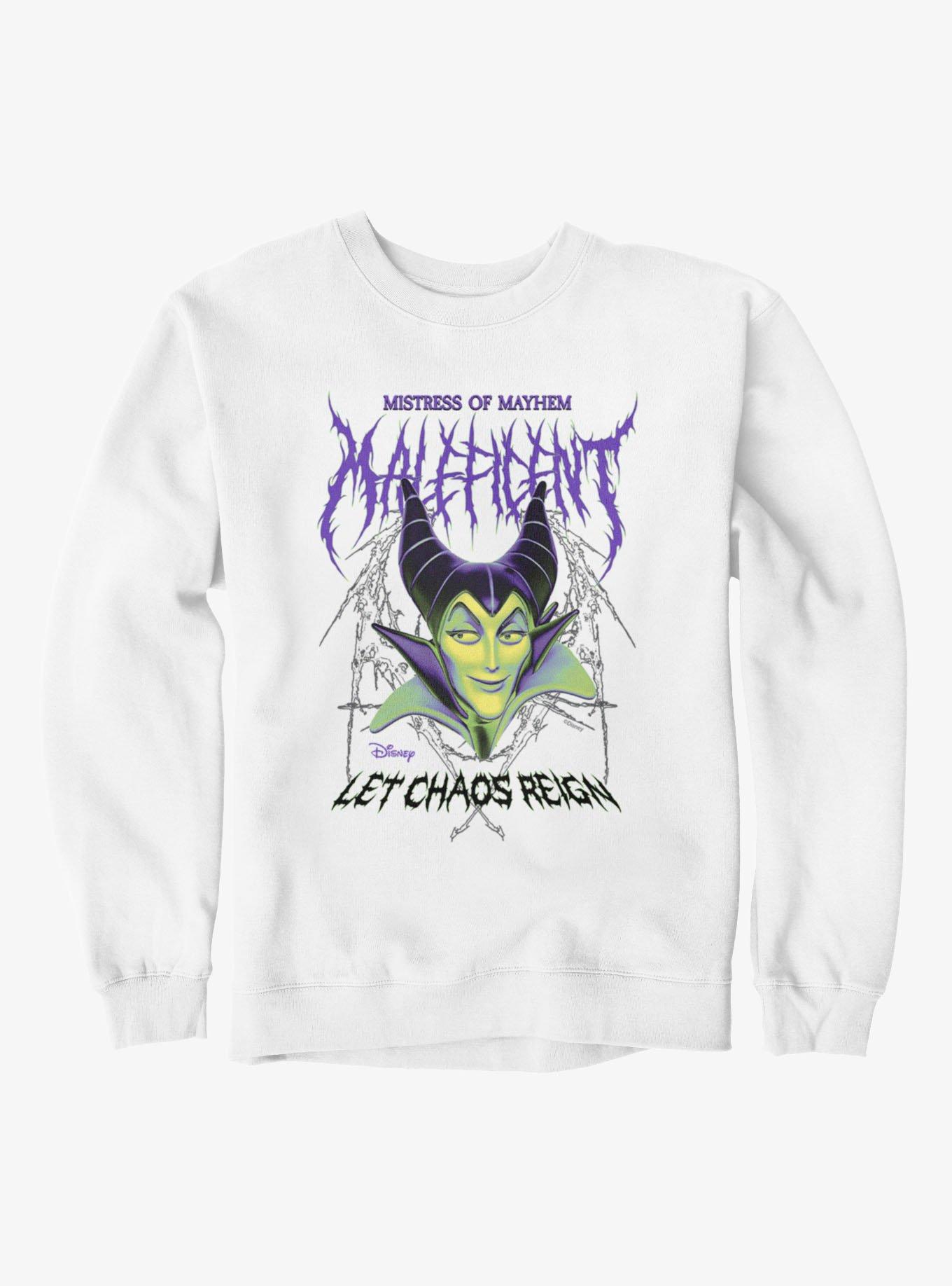 Disney Villains Maleficent Mistress Of Metal Mayhem Sweatshirt
