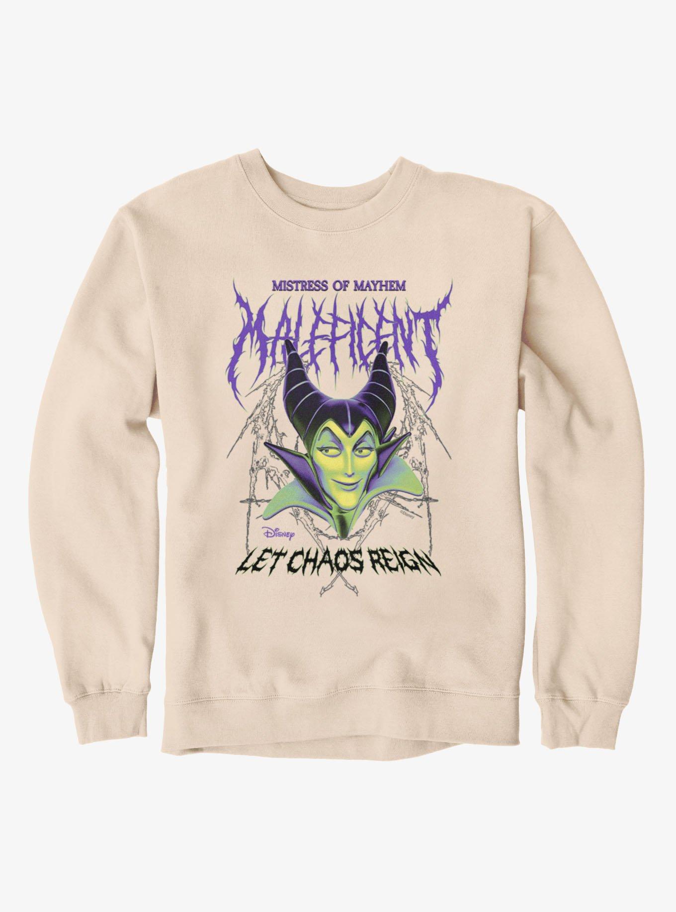 Disney Villains Maleficent Mistress Of Metal Mayhem Sweatshirt
