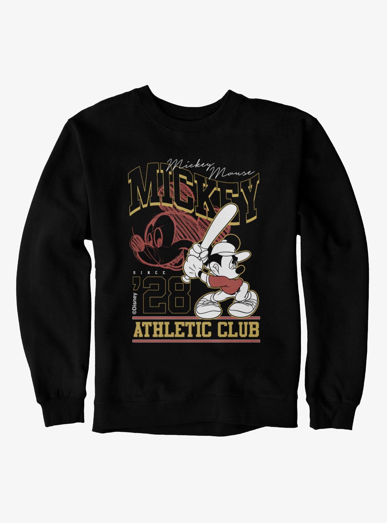 Disney Mickey Mouse Baseball Athletic Club Sweatshirt, , hi-res