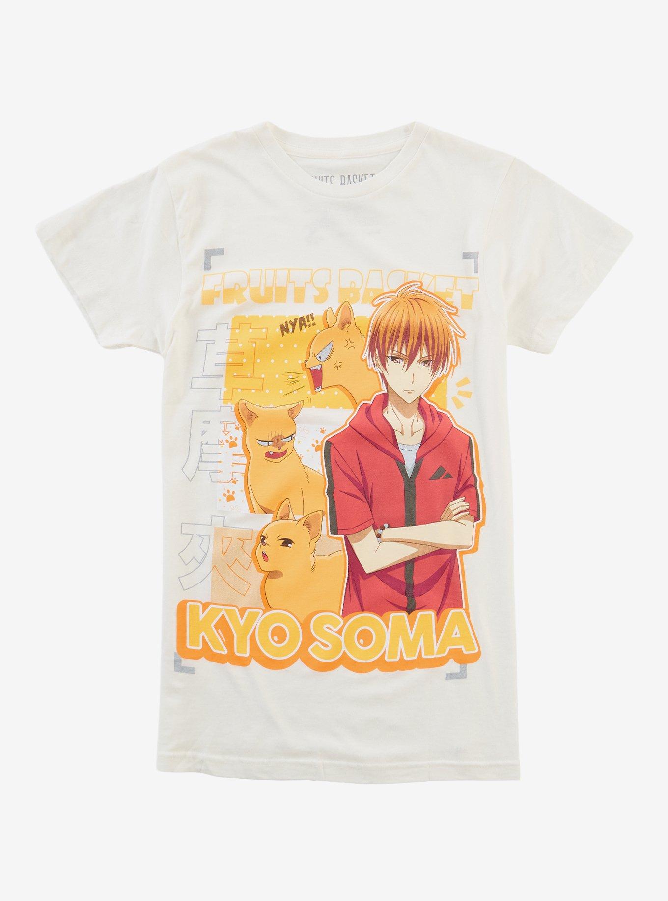 Fruits Basket Kyo Name Cat T-Shirt, , hi-res