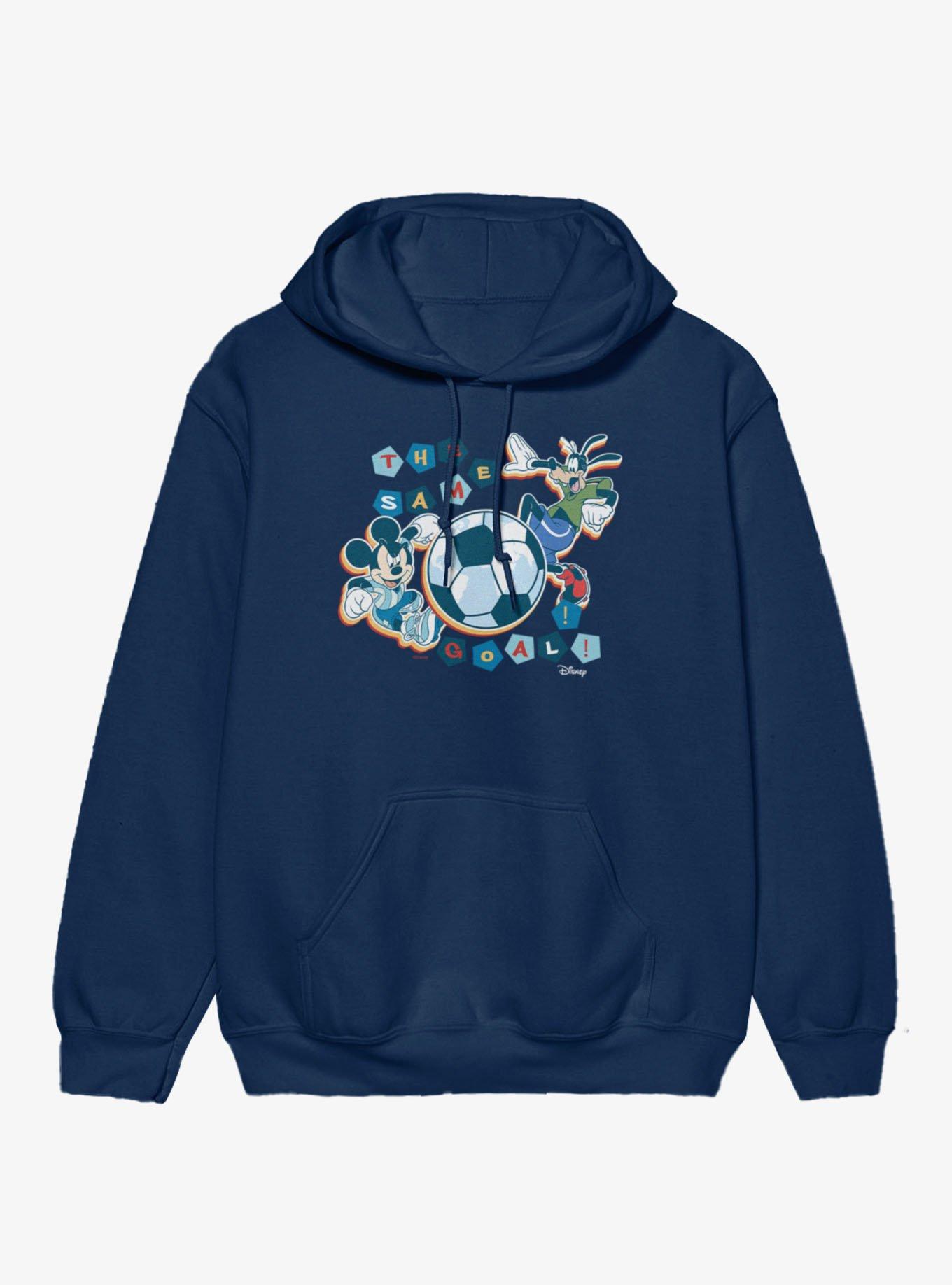 Disney Mickey And Friends Same Goal Soccer Hoodie, , hi-res