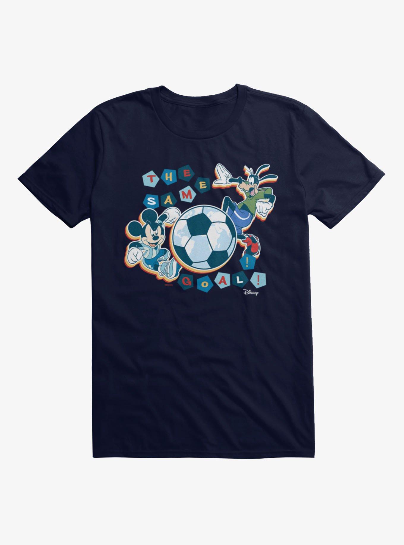Disney Mickey And Friends Same Goal Soccer T-Shirt, , hi-res