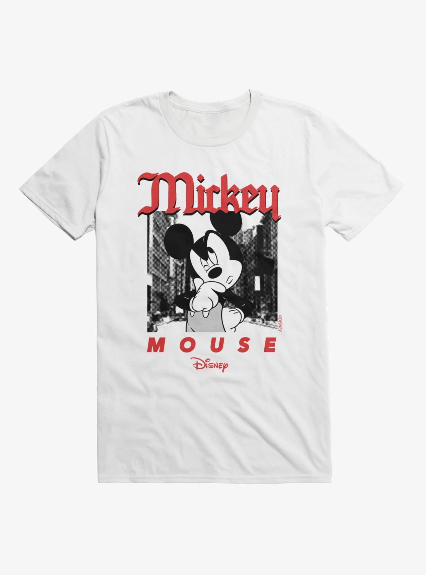 Disney Mickey Mouse Question On The Street T-Shirt, , hi-res