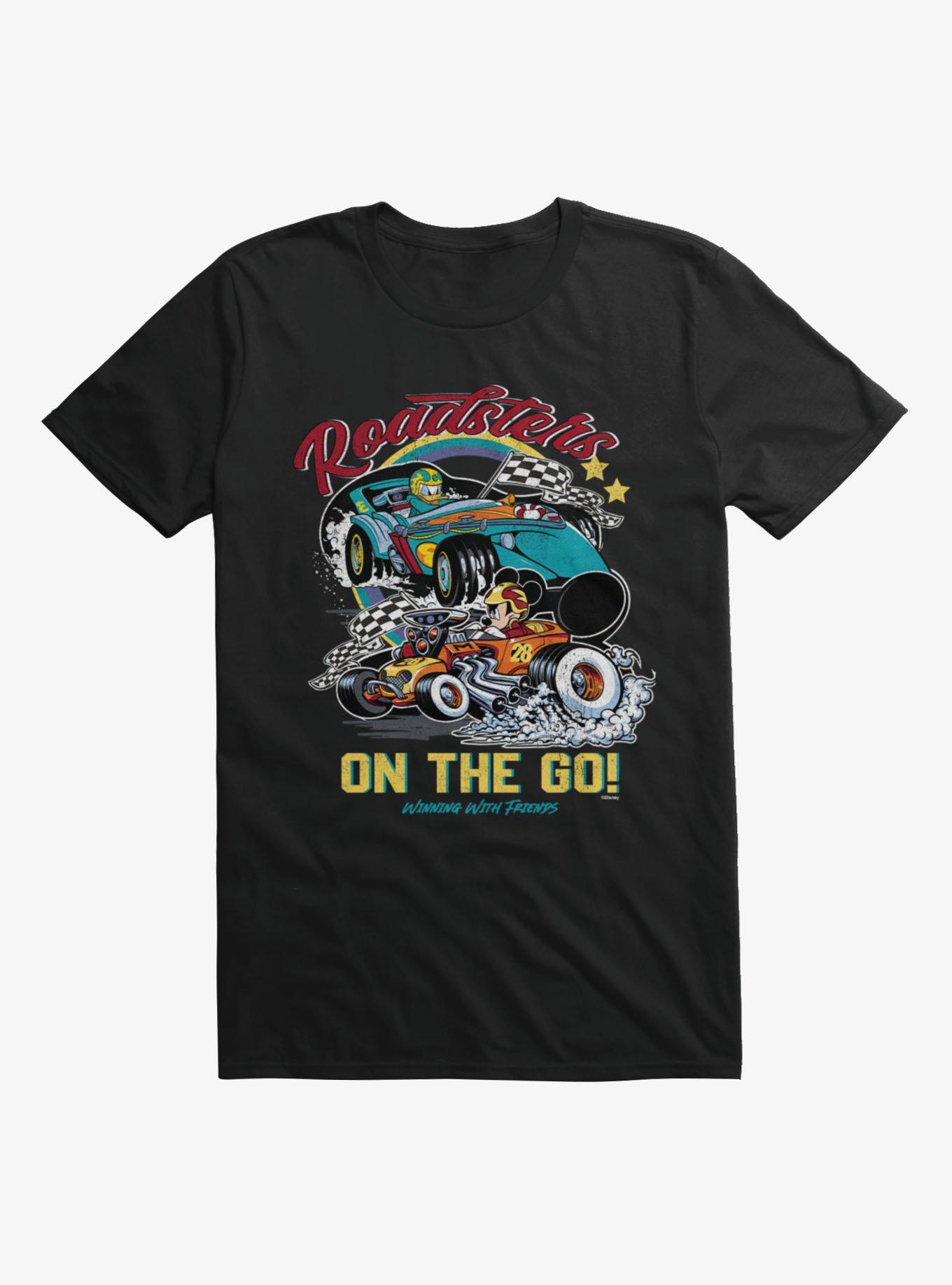 Disney Mickey Mouse Roadsters Mickey and Donald On The Go T-Shirt, , hi-res