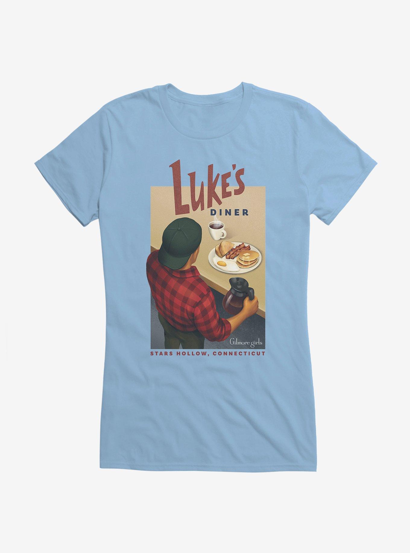 Gilmore Girls Luke's Diner Hartford Connecticut Girls T-Shirt, , hi-res