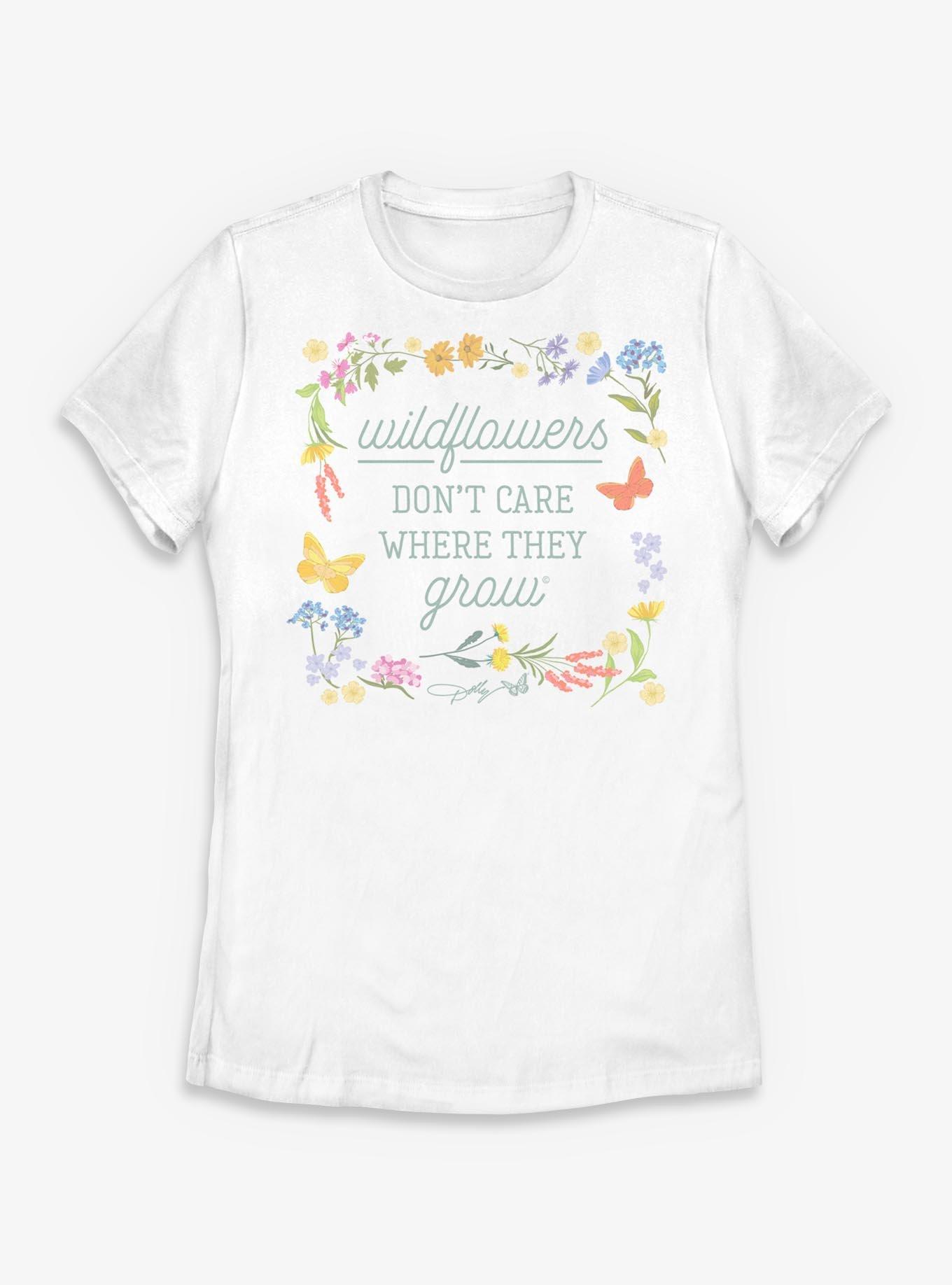 Dolly Parton Wildflowers Womens T-Shirt, , hi-res
