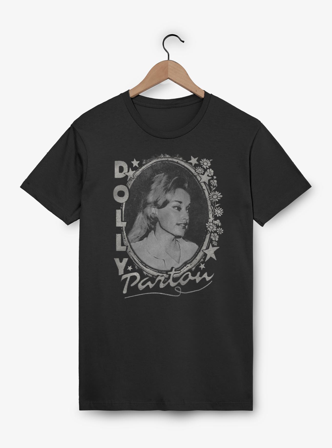 Dolly Parton Stars And Flowers T-Shirt, , hi-res