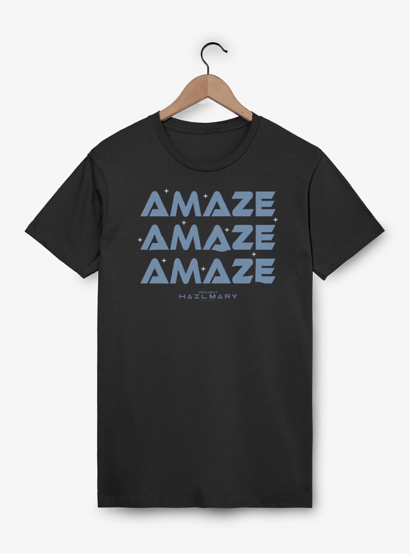 Project Hail Mary Amaze Amaze Amaze T-Shirt, BLACK, hi-res