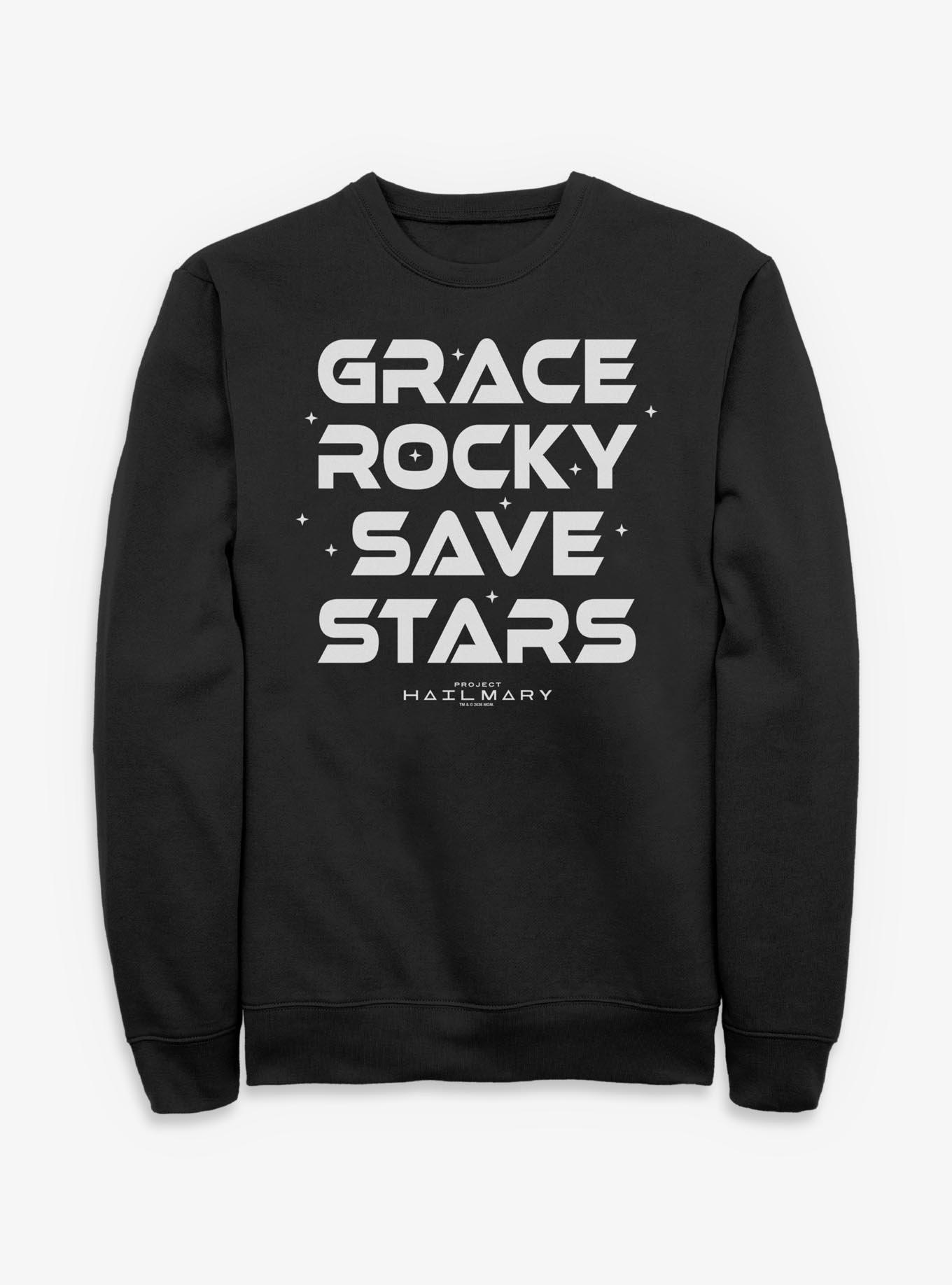 Project Hail Mary Grace Rocky Save Stars Sweatshirt, , hi-res