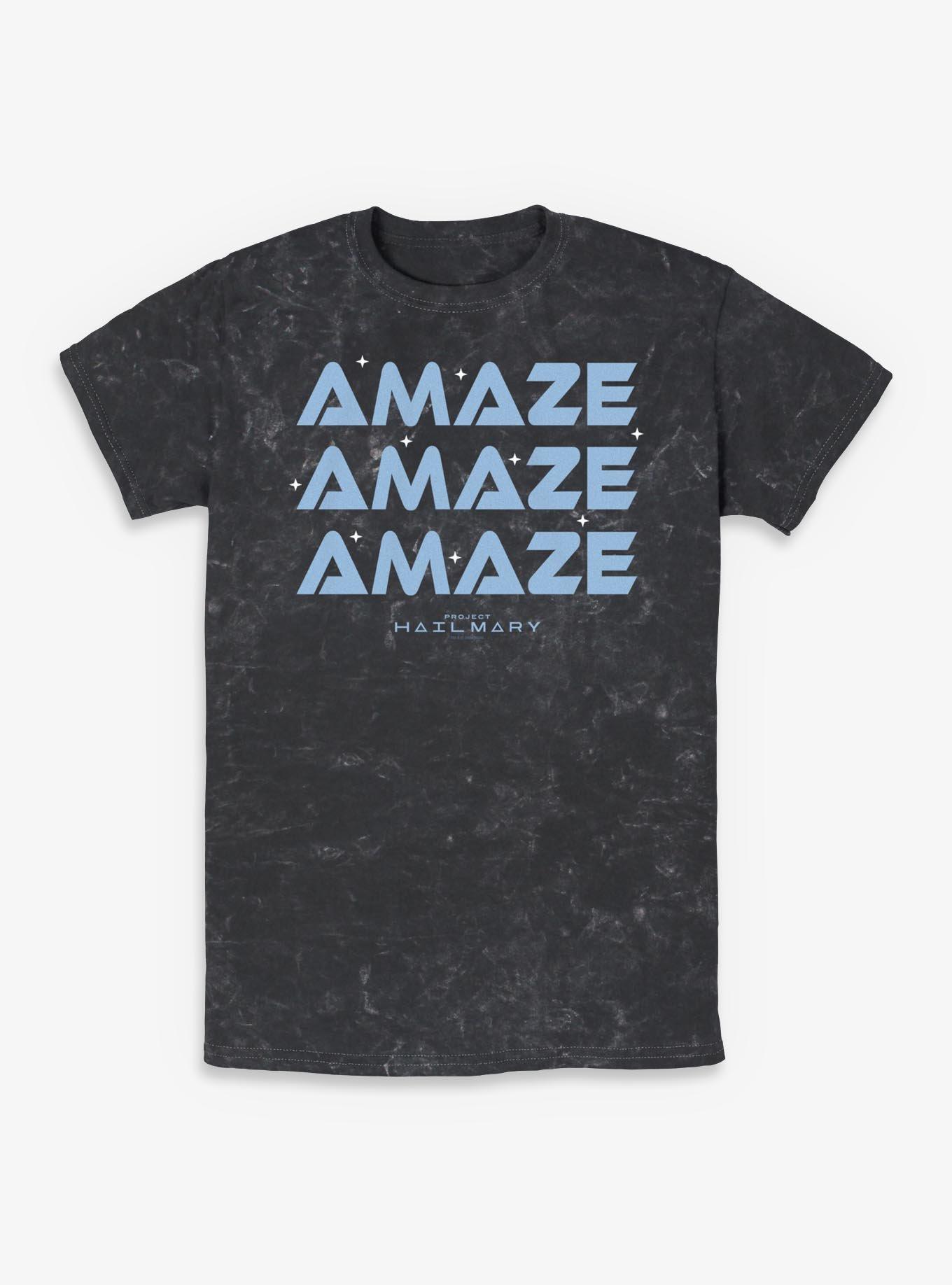 Project Hail Mary Amaze Amaze Amaze Mineral Wash T-Shirt, , hi-res
