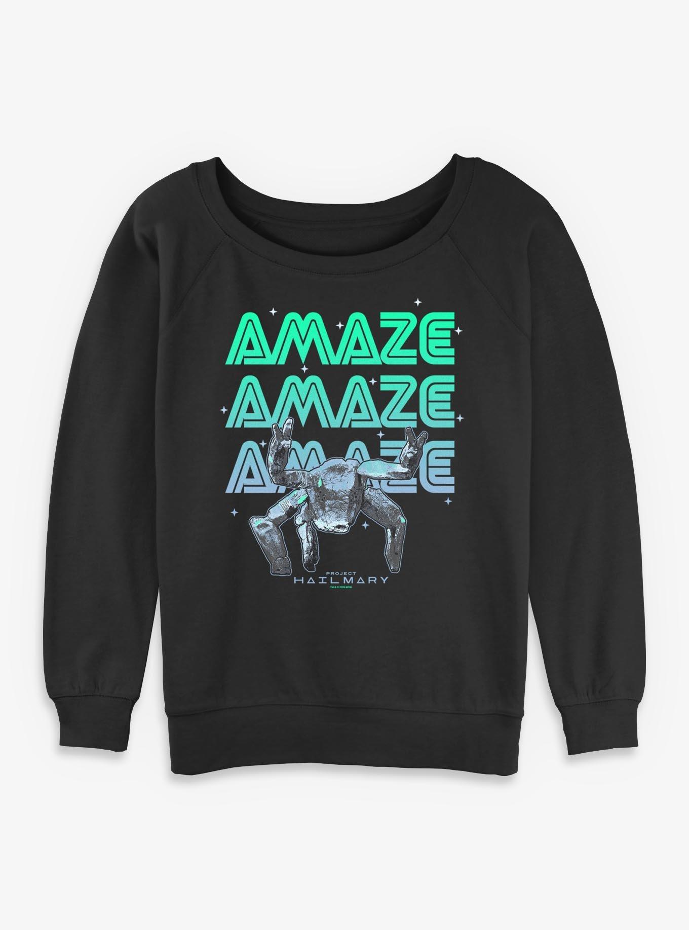 Project Hail Mary Amazing Rocky Womens Slouchy Sweatshirt, , hi-res