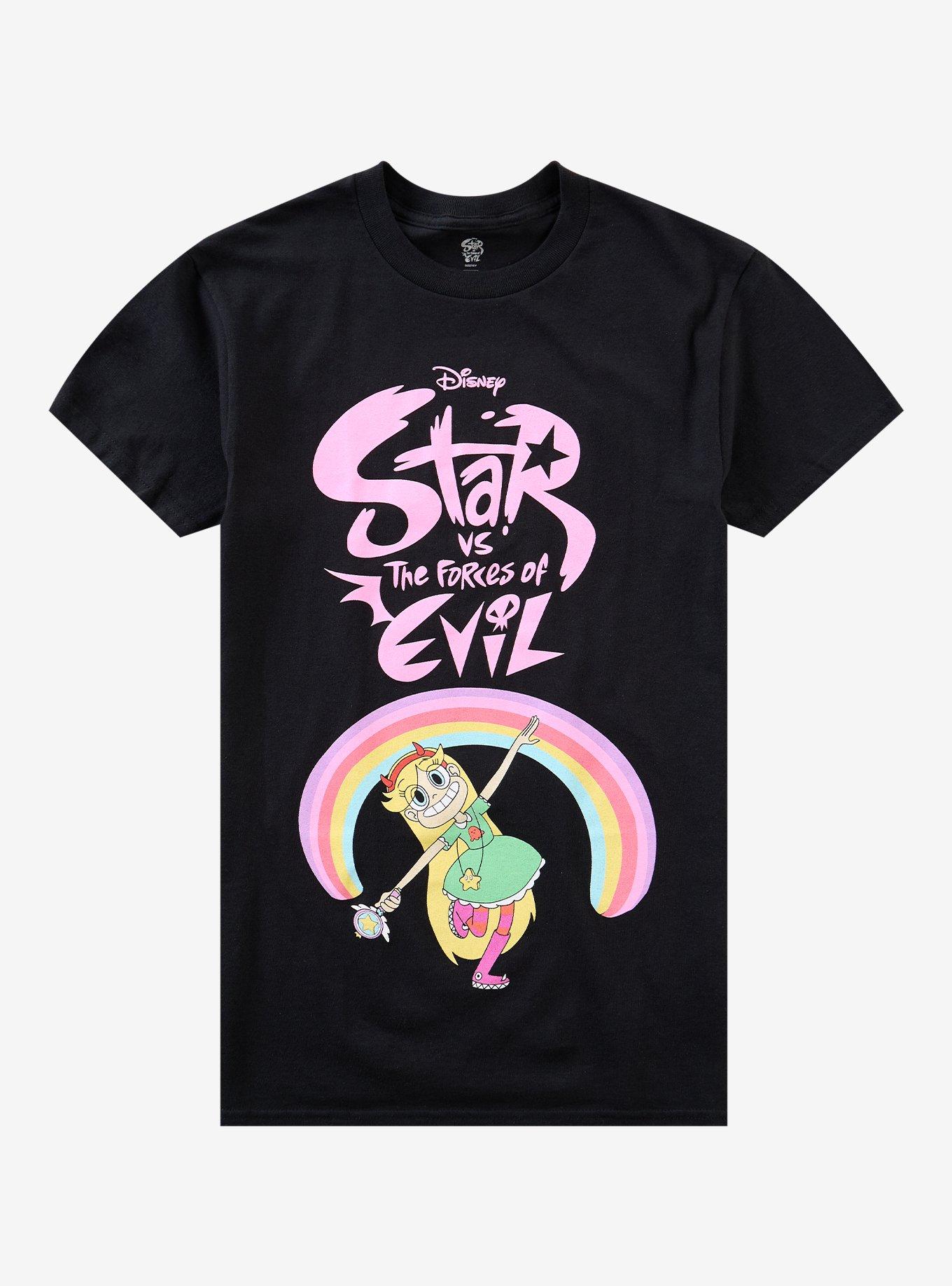 Disney Star Vs. The Forces Of Evil Rainbow Star T-Shirt, , hi-res