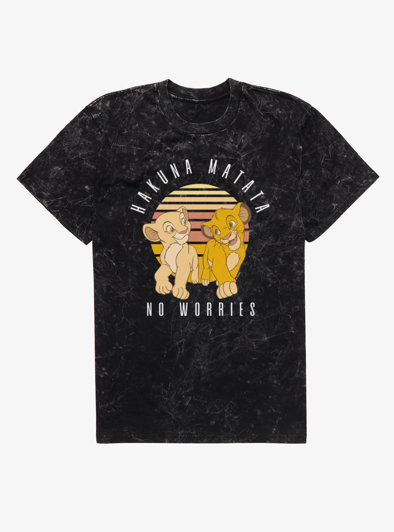 Disney The Lion King Nala Simba Hakuna Matata Walk Mineral Wash T-Shirt, , hi-res