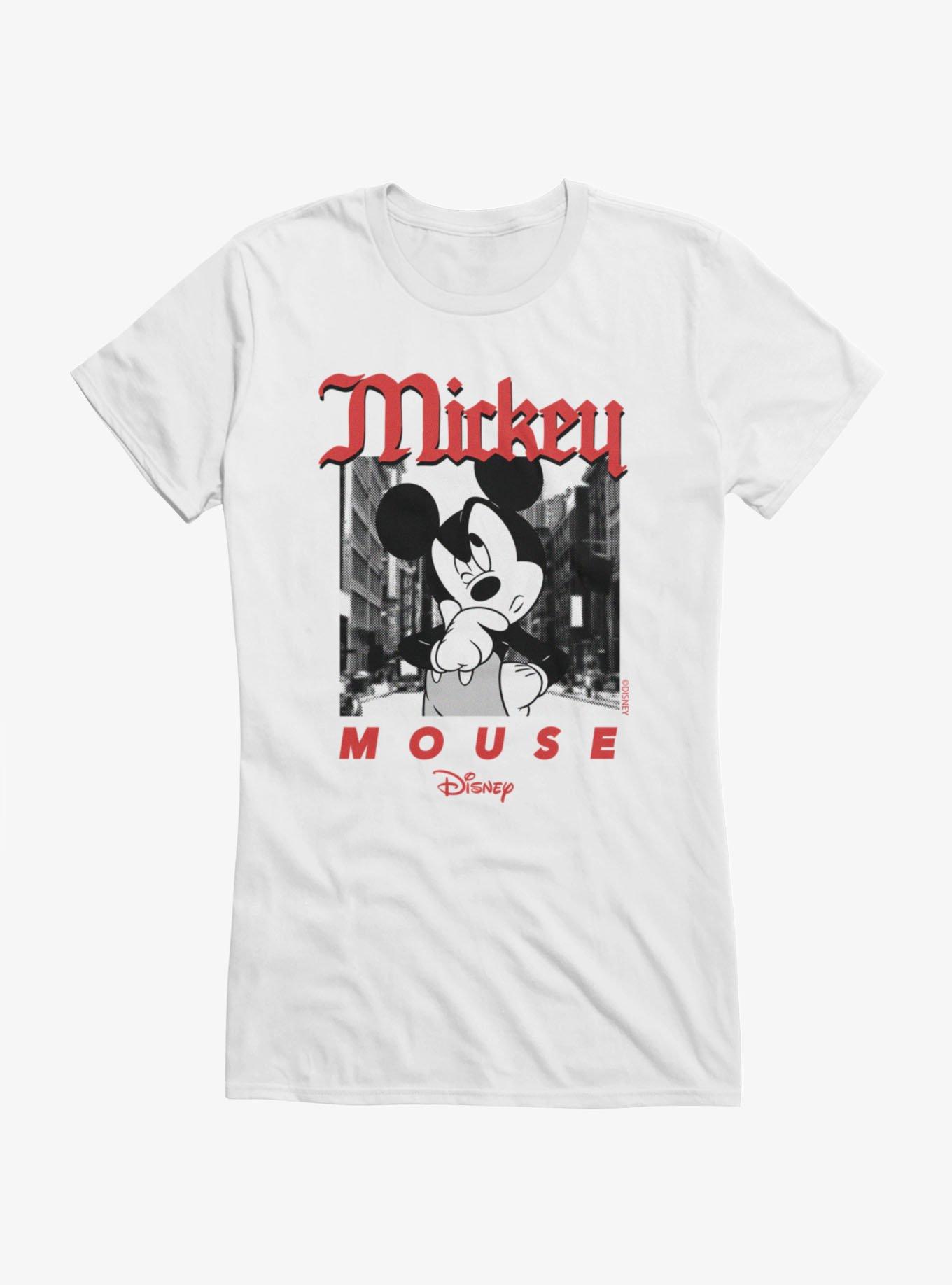 Disney Mickey Mouse Question On The Street Girls T-Shirt, , hi-res