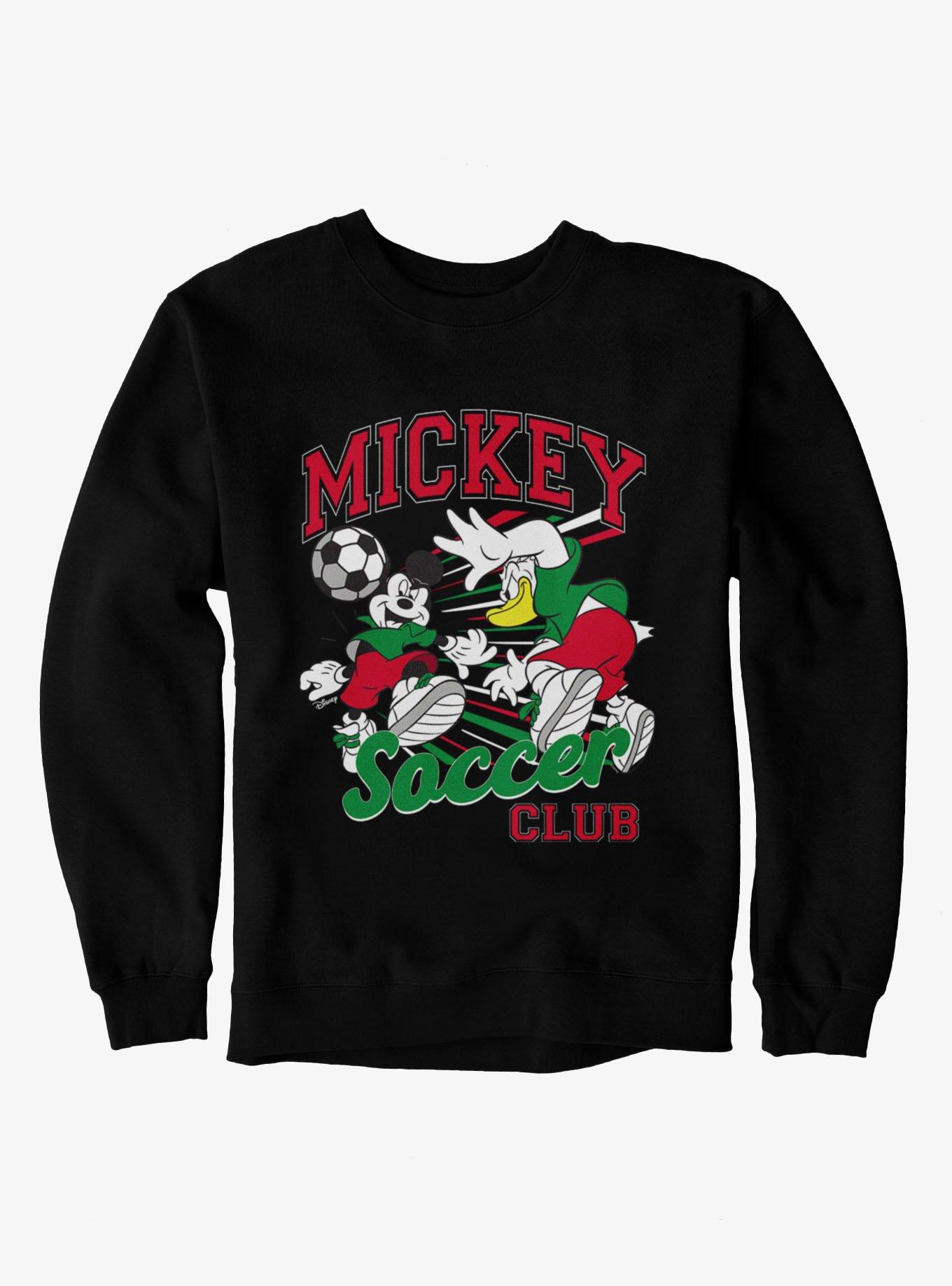 Disney Mickey And Friends Mickey vs Donald Soccer Club Sweatshirt, , hi-res