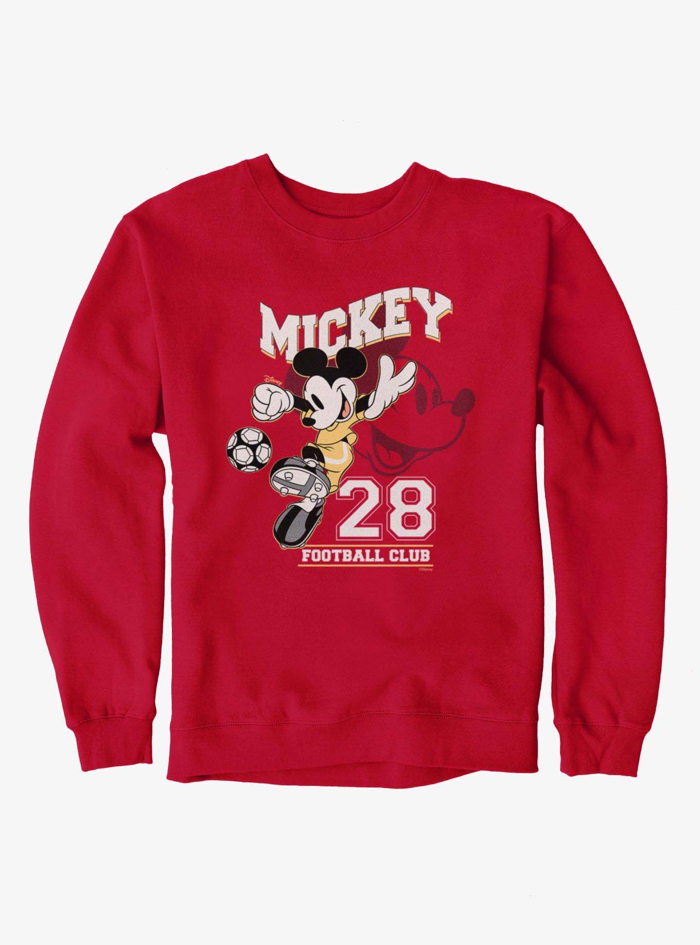 Disney Mickey Mouse Football SmilesSweatshirt, , hi-res