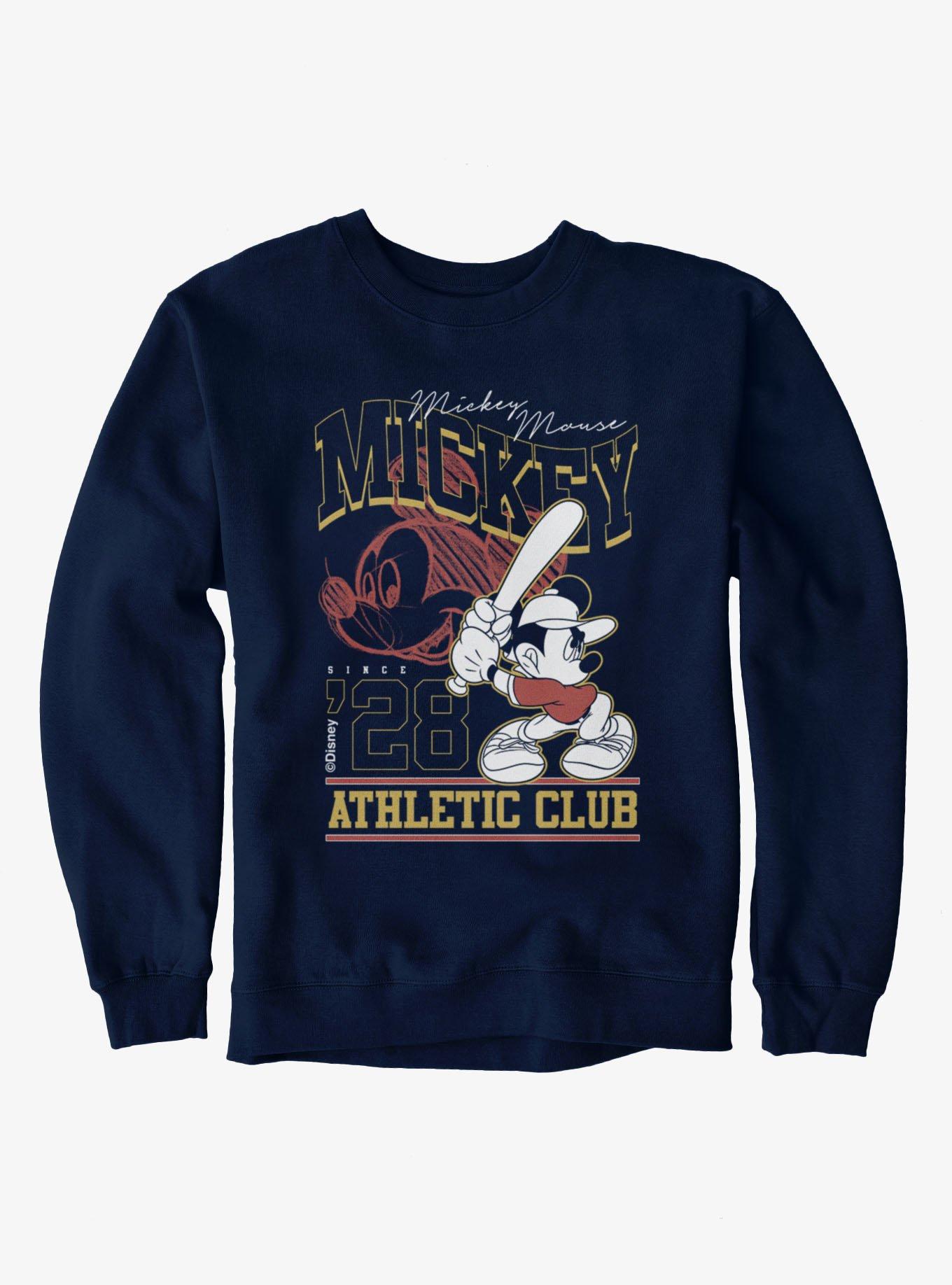 Disney Mickey Mouse Baseball Athletic Club Sweatshirt, , hi-res