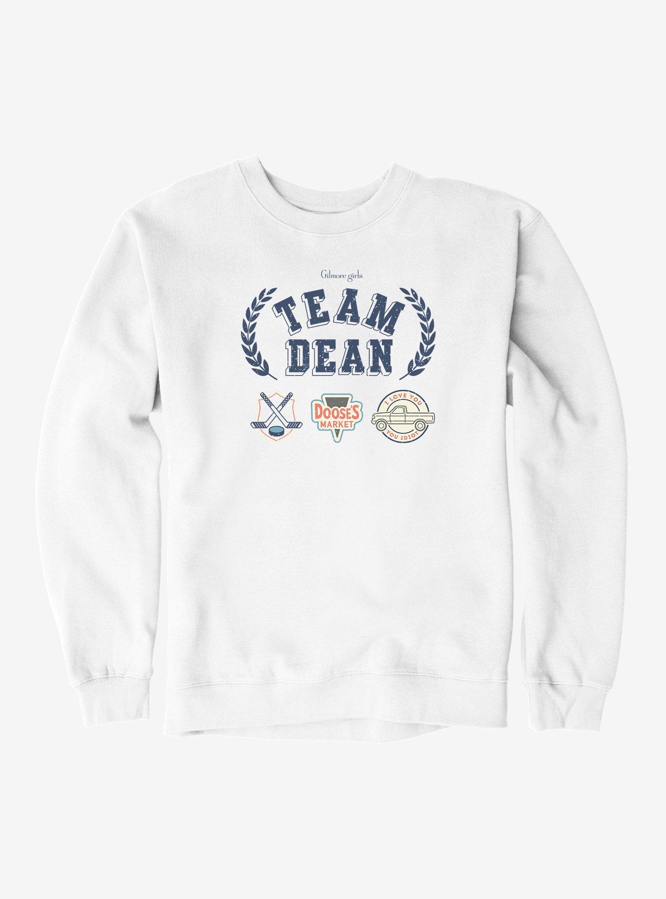 Gilmore Girls Team Dean Sweatshirt, WHITE, hi-res