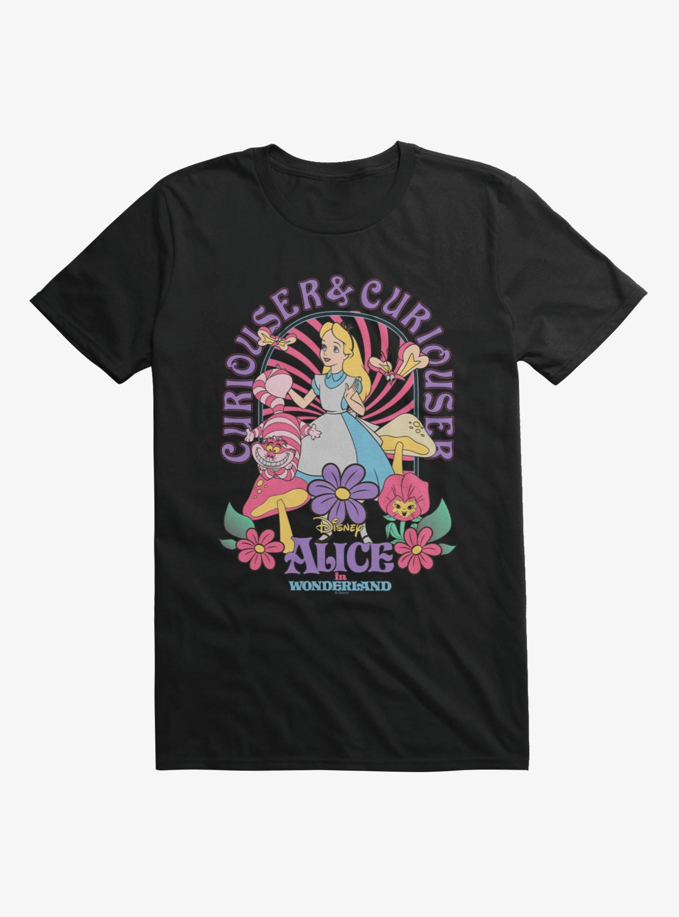 Disney Alice In Wonderland Curiouser Garden Of Mushrooms T-Shirt, , hi-res
