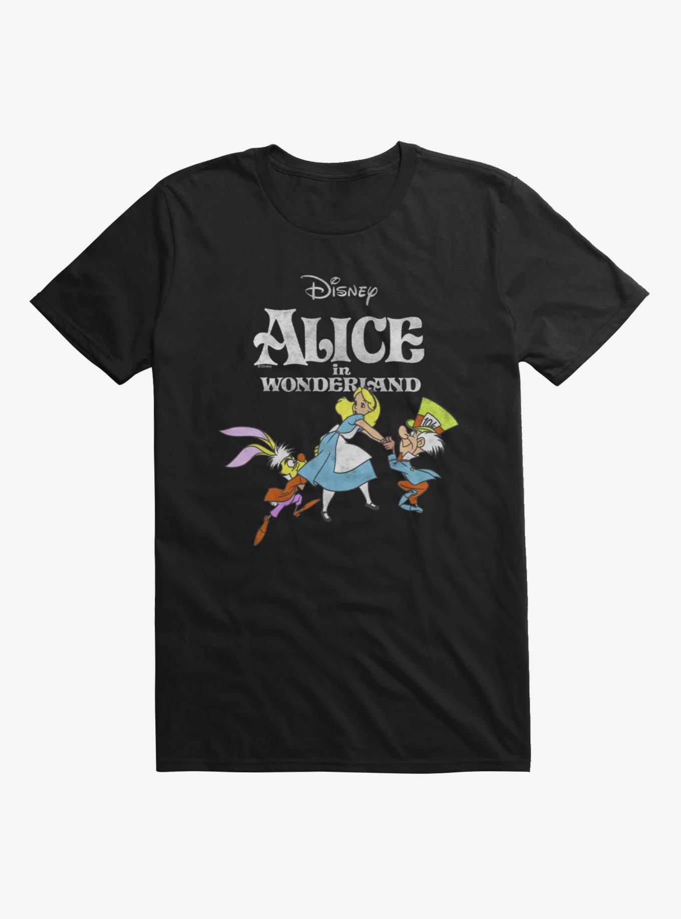 Disney Alice In Wonderland Rush Alice We're Late T-Shirt, , hi-res