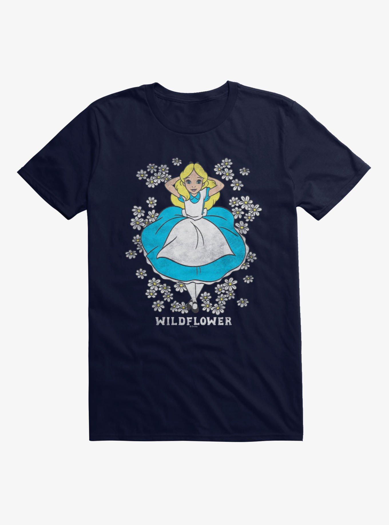 Disney Alice In Wonderland Wildflower Bed T-Shirt, , hi-res