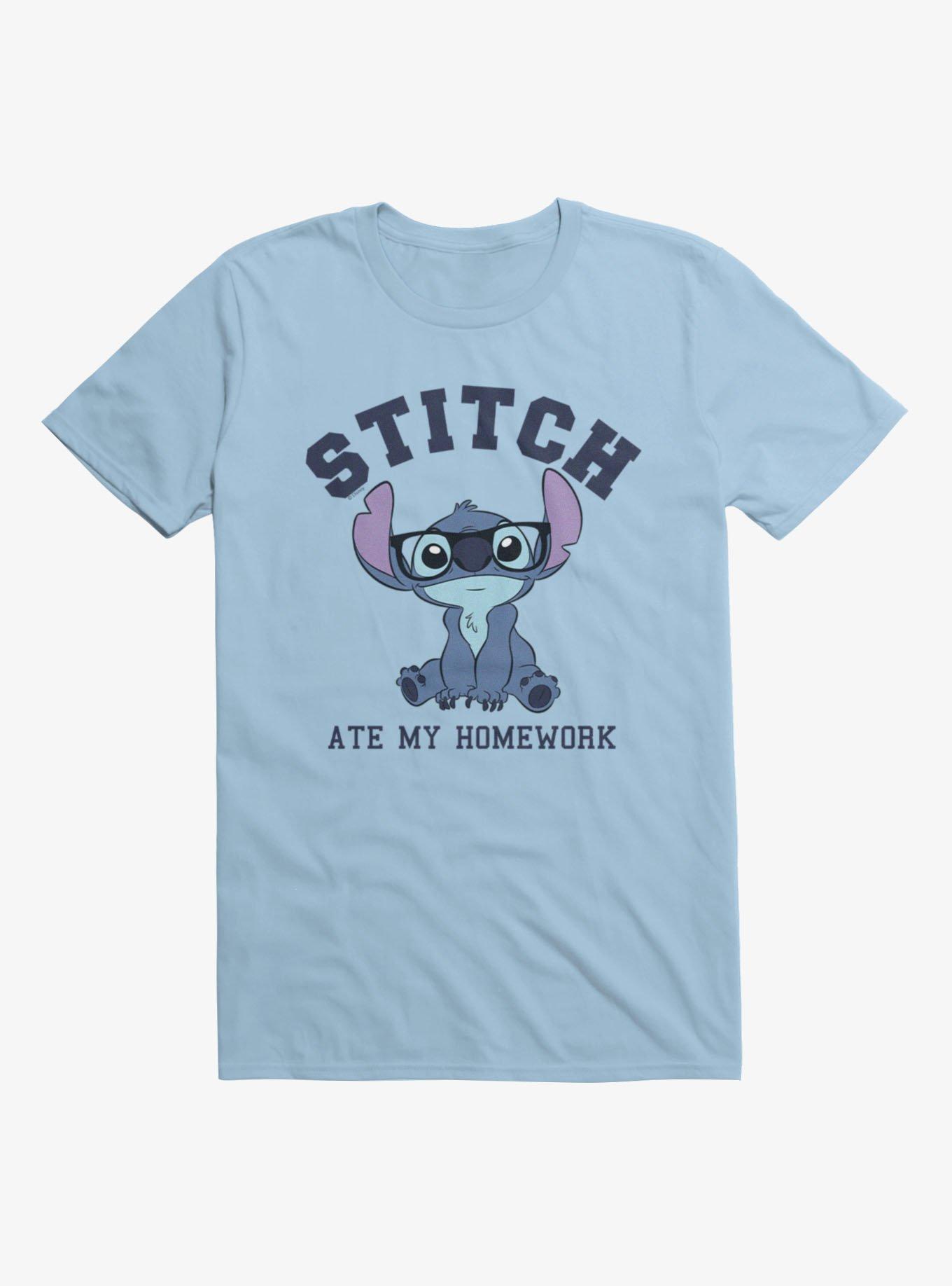 Disney Lilo & Stitch Ate My Homework T-Shirt, , hi-res
