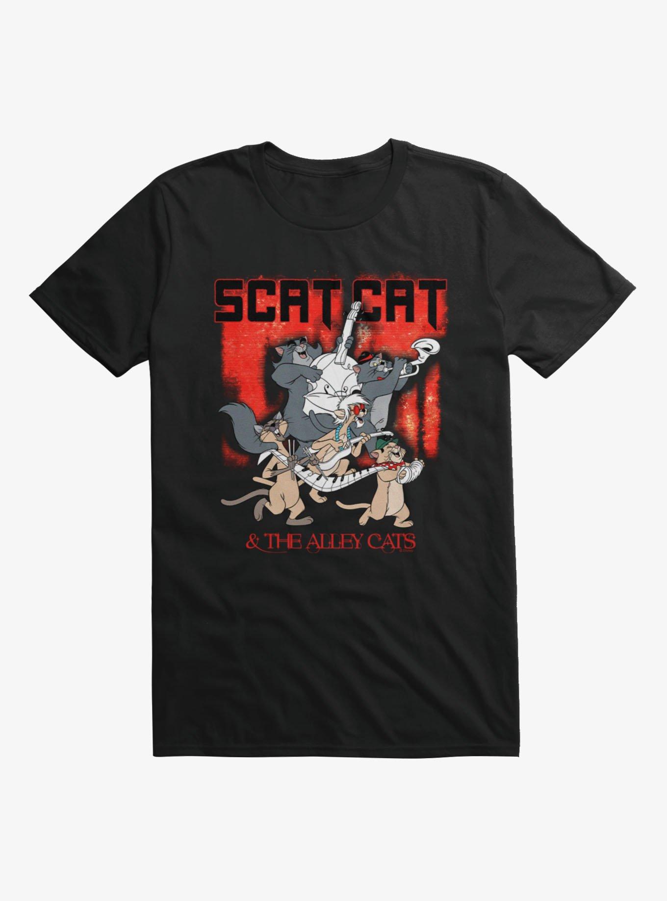 Disney Aristocats Scat Cat And The Alley Cats T-Shirt