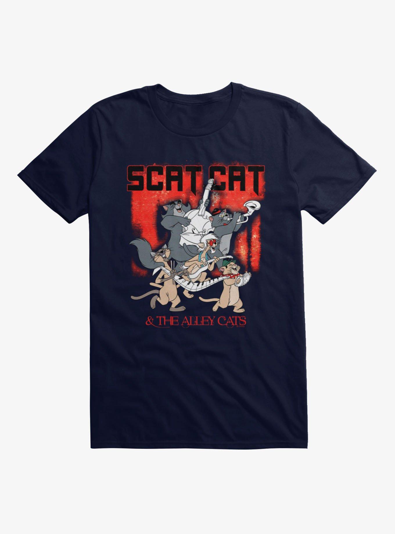 Disney Aristocats Scat Cat And The Alley Cats T-Shirt
