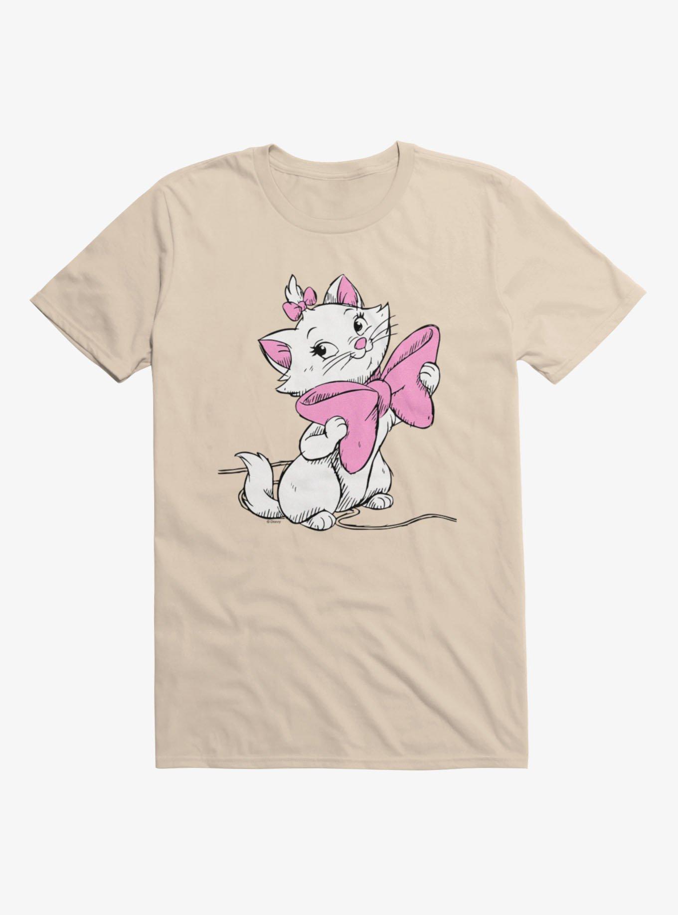 Disney Aristocats Marie Big Bow T-Shirt, , hi-res