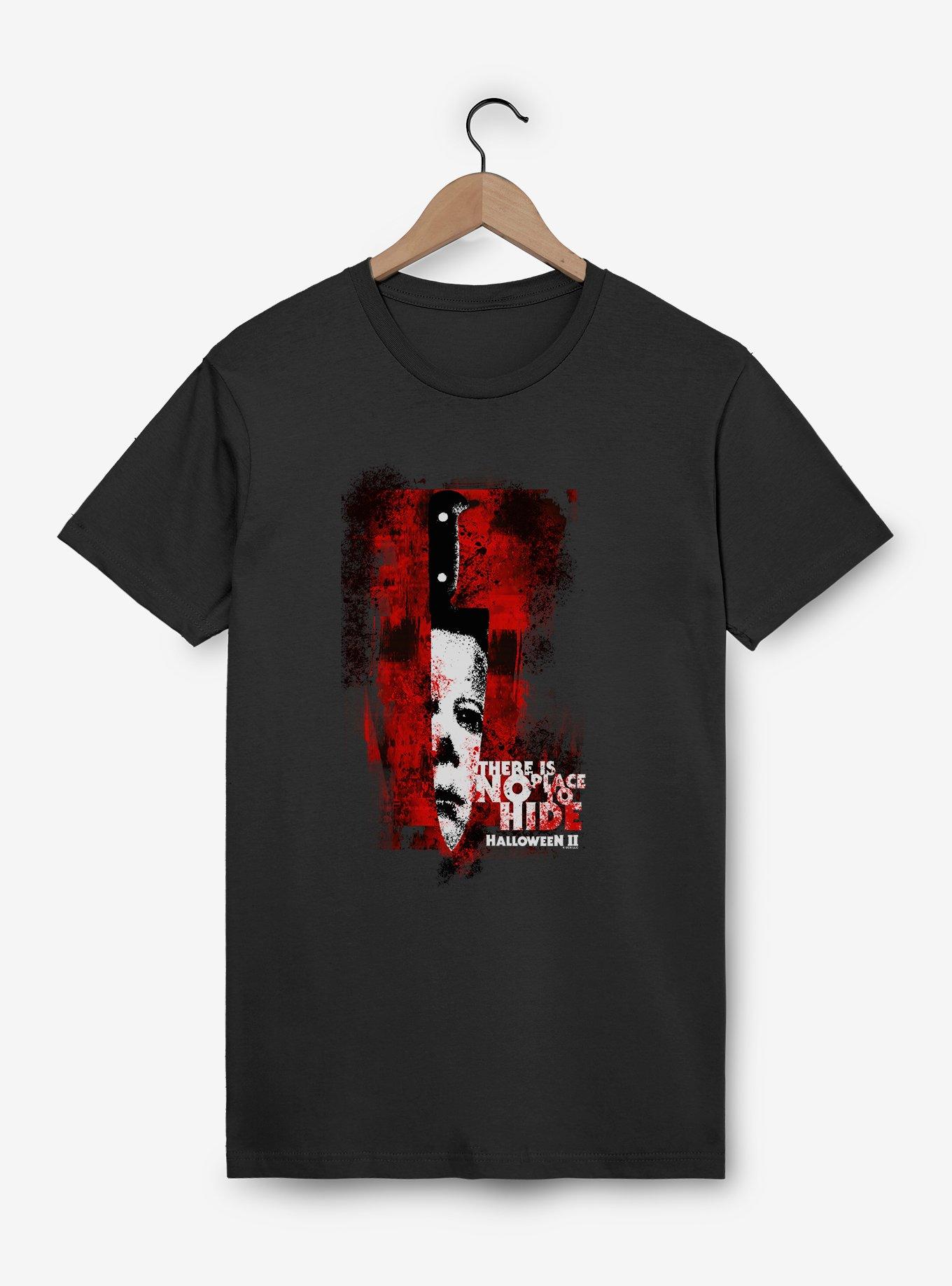 Halloween II There Is No Place To Hide T-Shirt, , hi-res