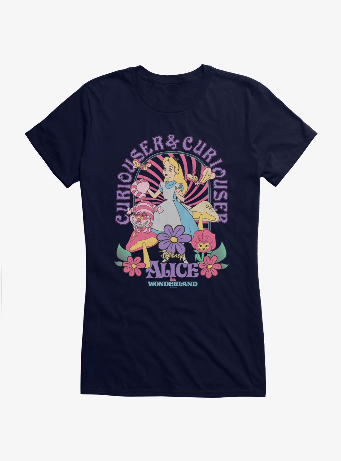 Disney Alice In Wonderland Curiouser Garden Of Mushrooms Girls T-Shirt, , hi-res