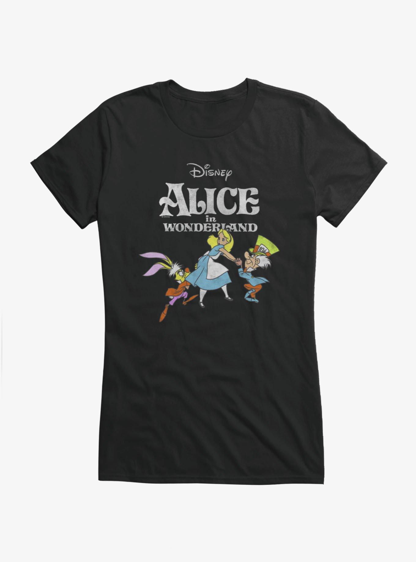 Disney Alice In Wonderland Rush Alice We're Late Girls T-Shirt, , hi-res