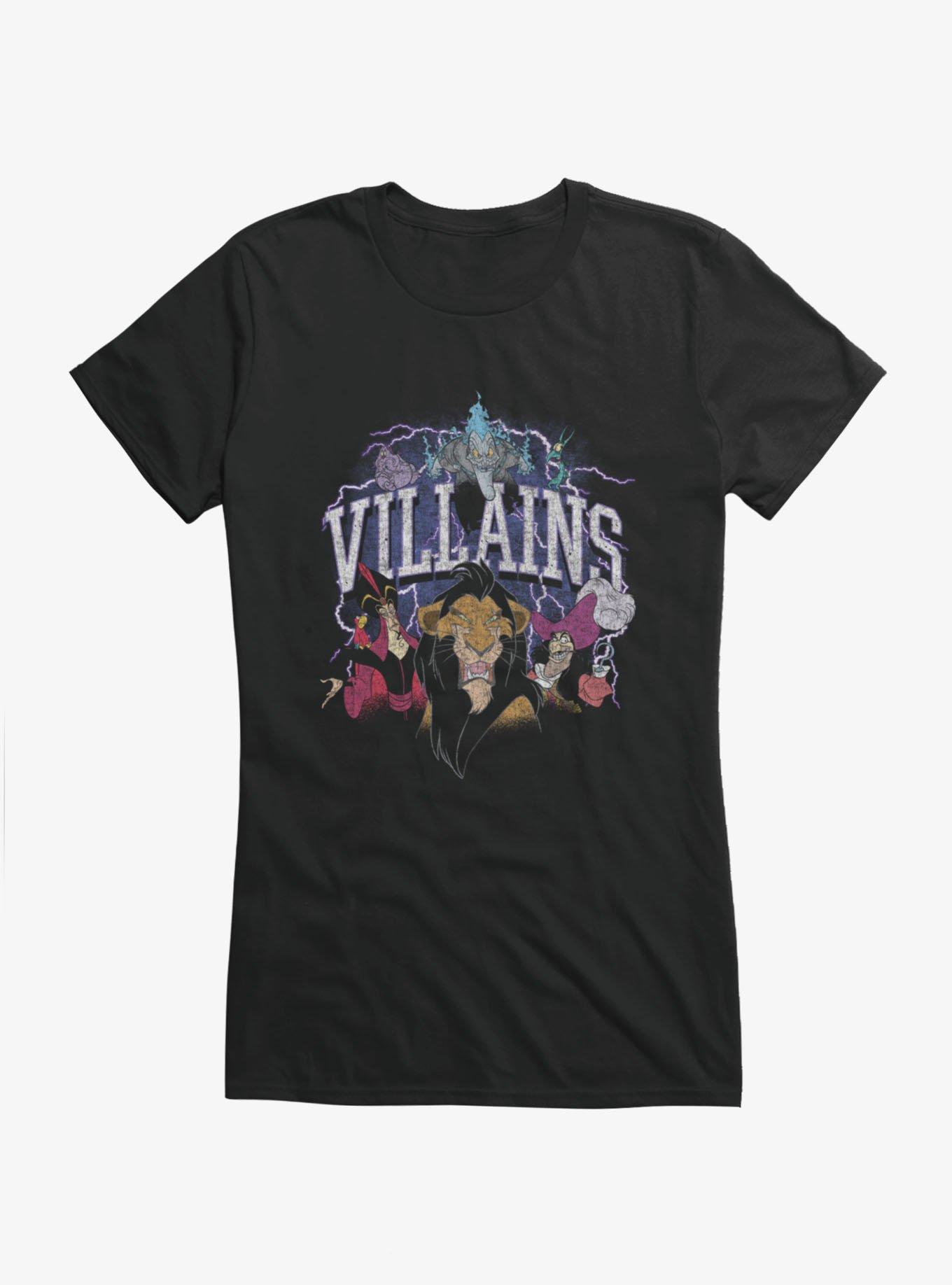 Disney Villains Electric Group Girls T-Shirt, , hi-res