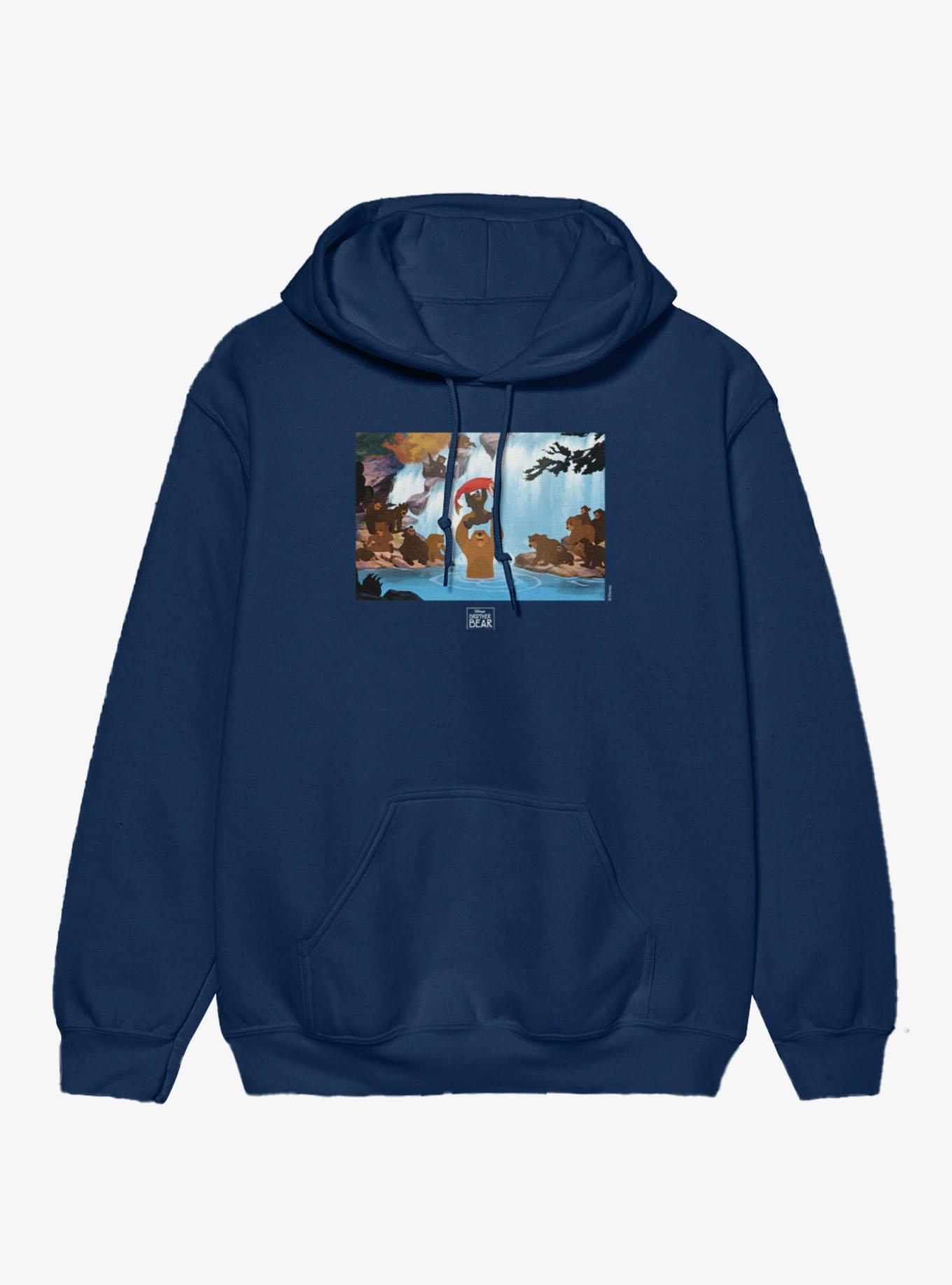 Disney Brother Bear Fish Catch Photo Hoodie, , hi-res