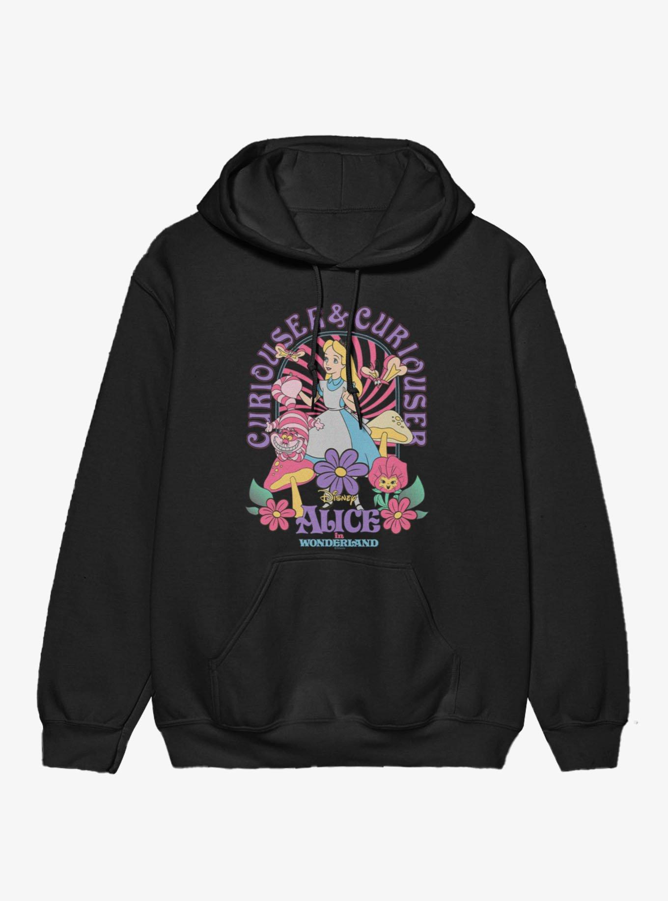 Disney Alice In Wonderland Curiouser Garden Of Mushrooms Hoodie, , hi-res