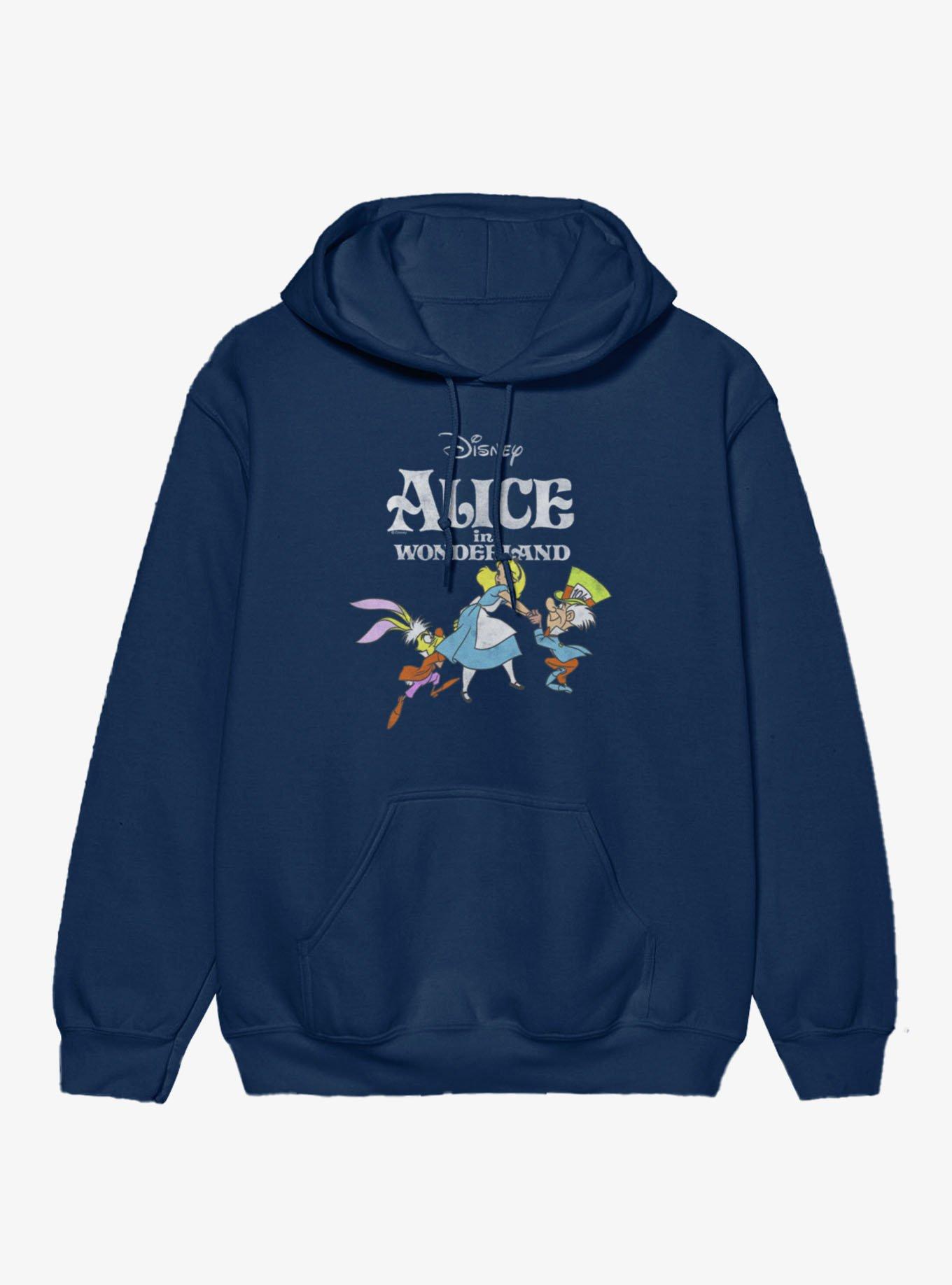 Disney Alice In Wonderland Rush Alice We're Late Hoodie, , hi-res
