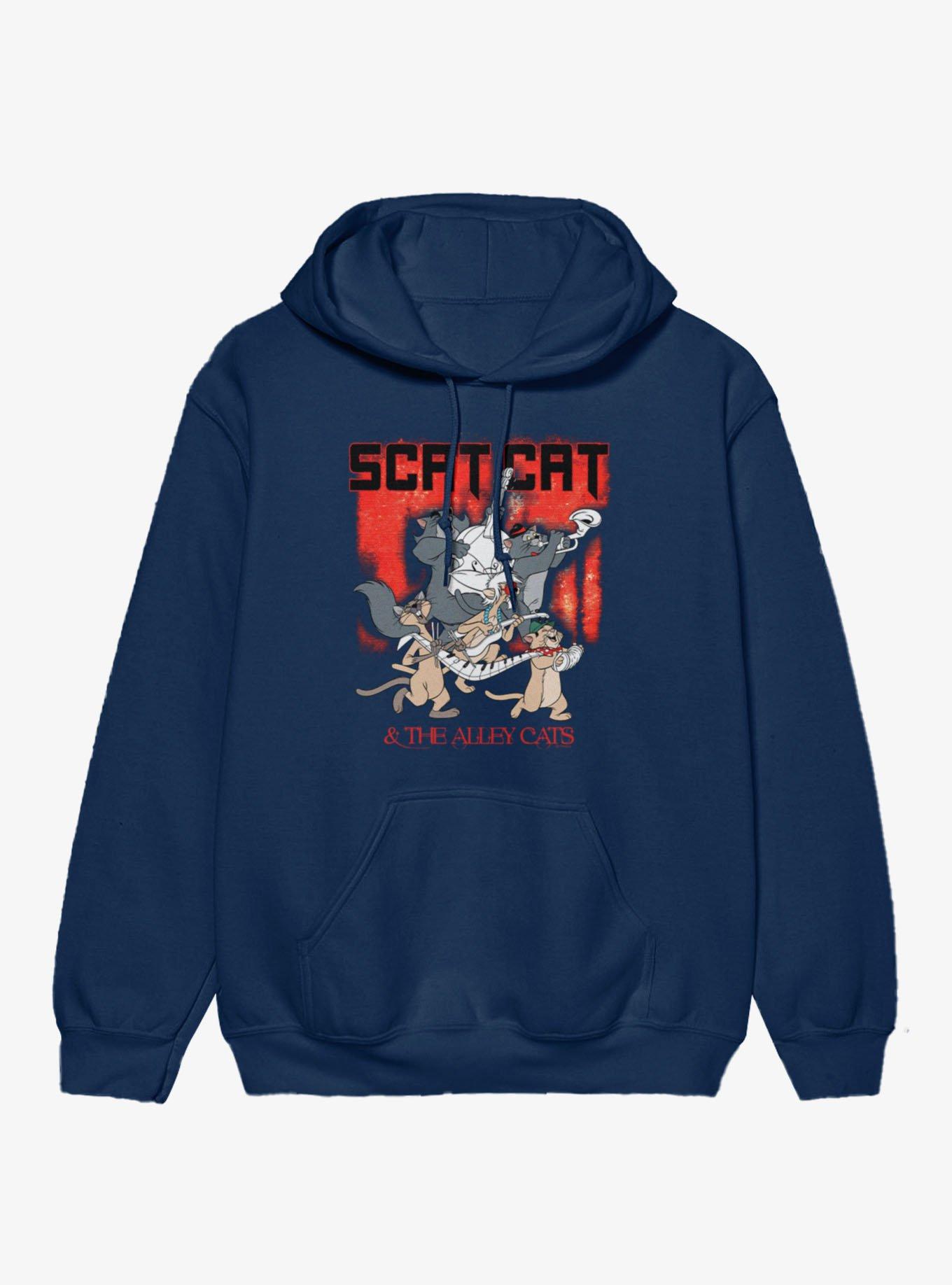 Disney Aristocats Scat Cat And The Alley Cats Hoodie, , hi-res
