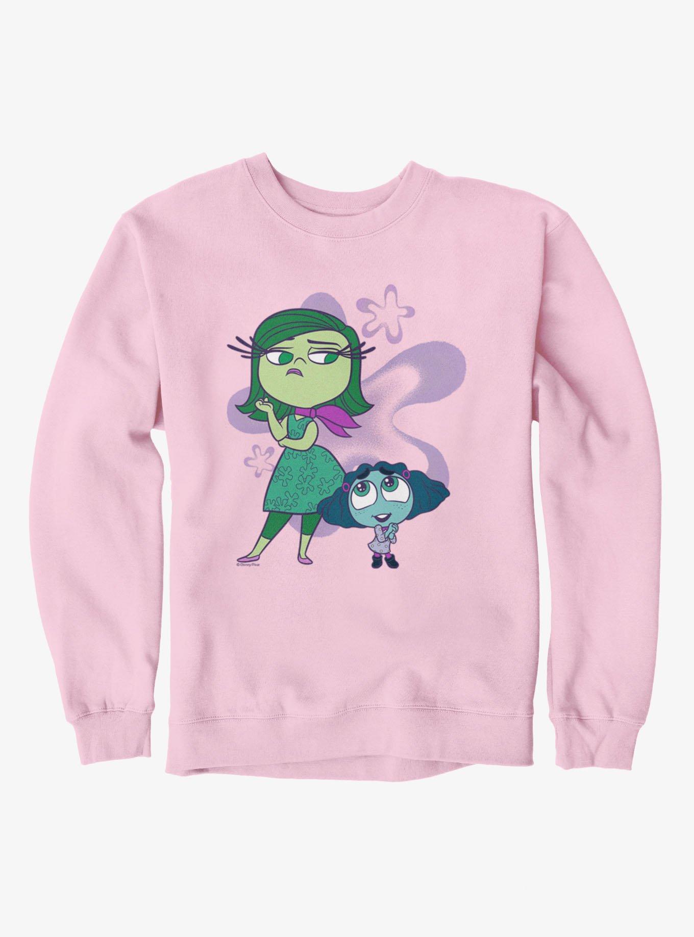 Disney Pixar Inside Out 2 Envy And Sadness Sweatshirt, , hi-res