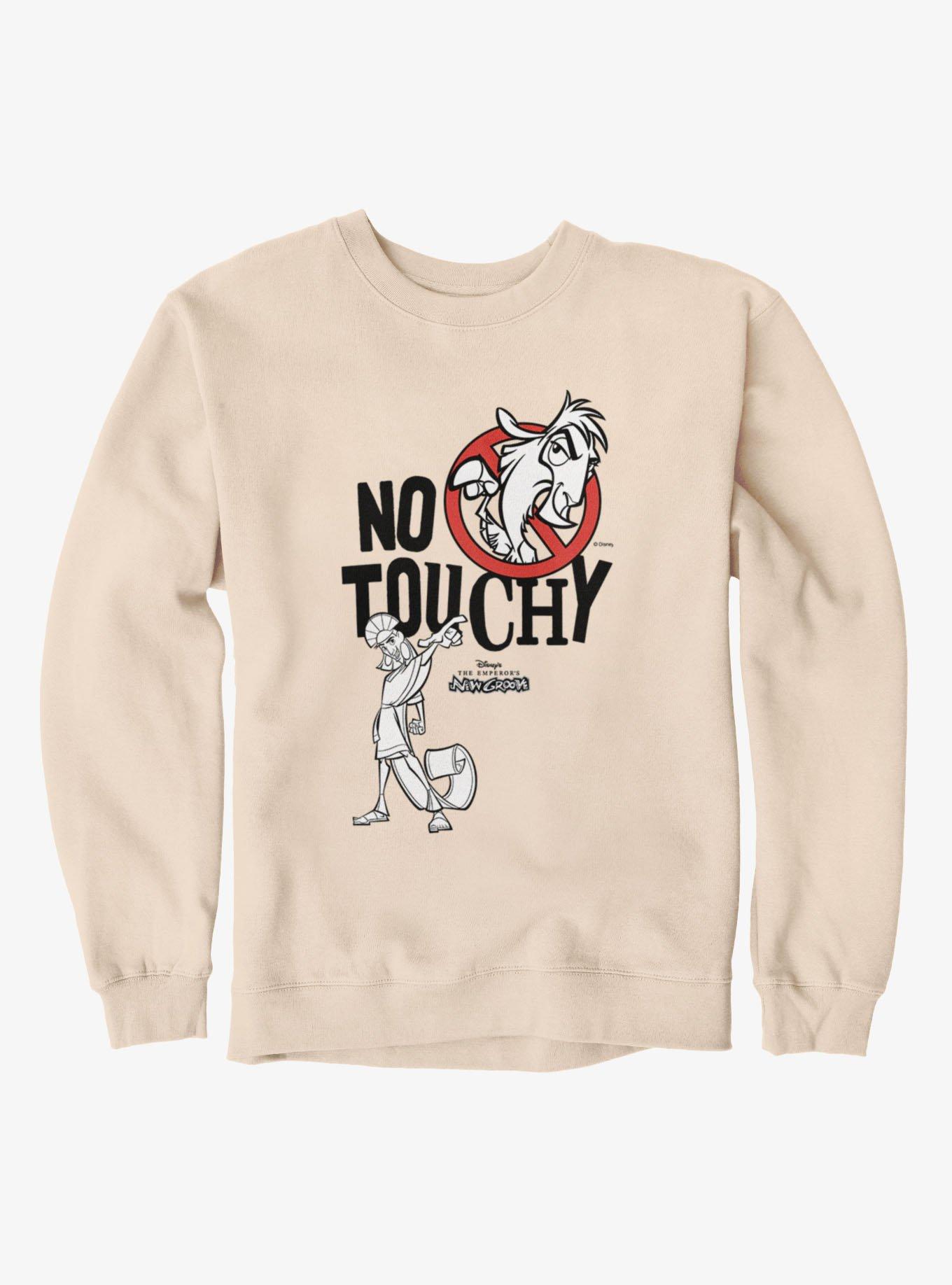 Disney The Emperor's New Groove No Touchy Kuzco Pointing Sweatshirt, , hi-res